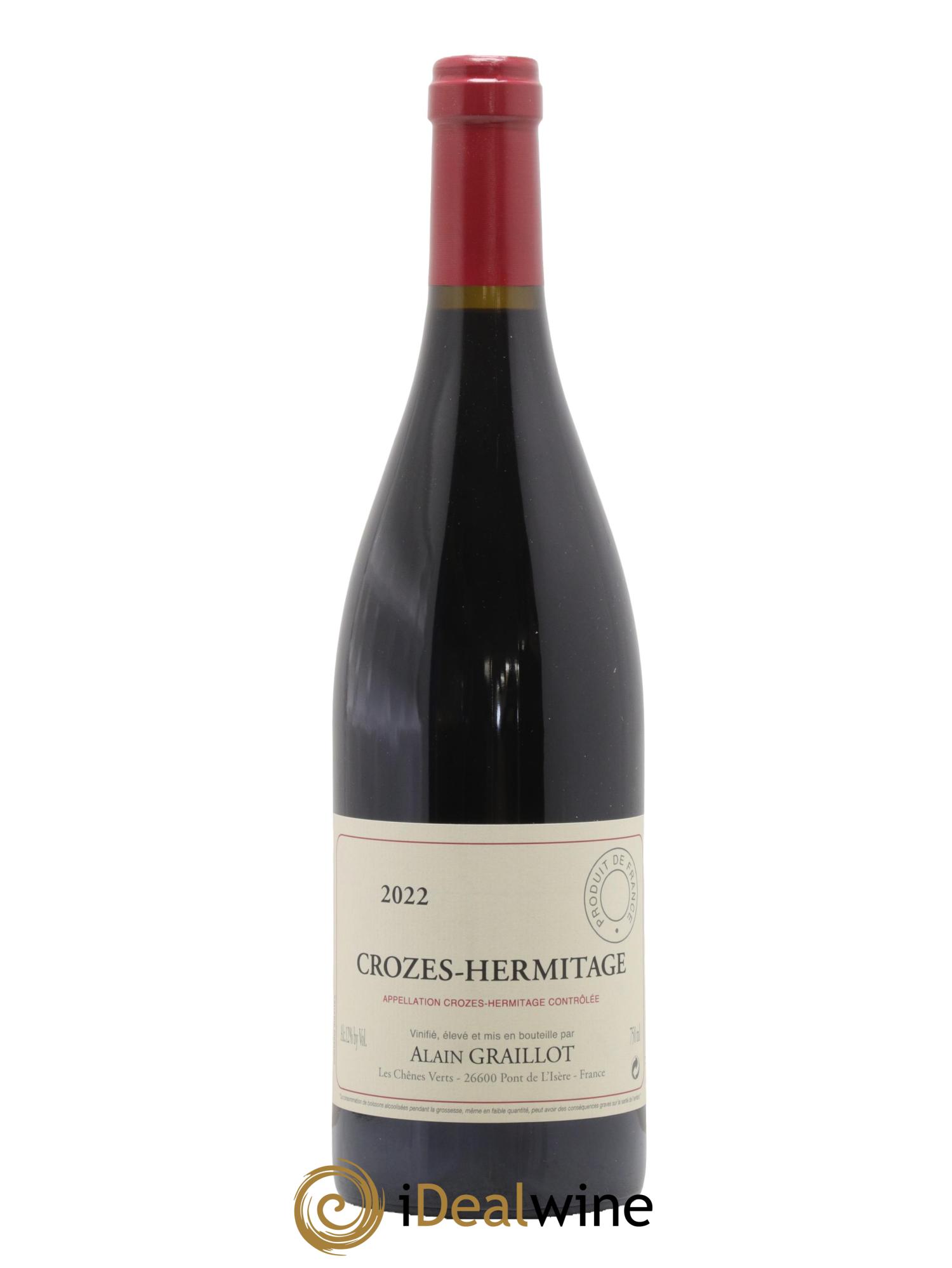 Crozes-Hermitage Domaine Graillot 2022 - Lot de 1 bouteille - 0