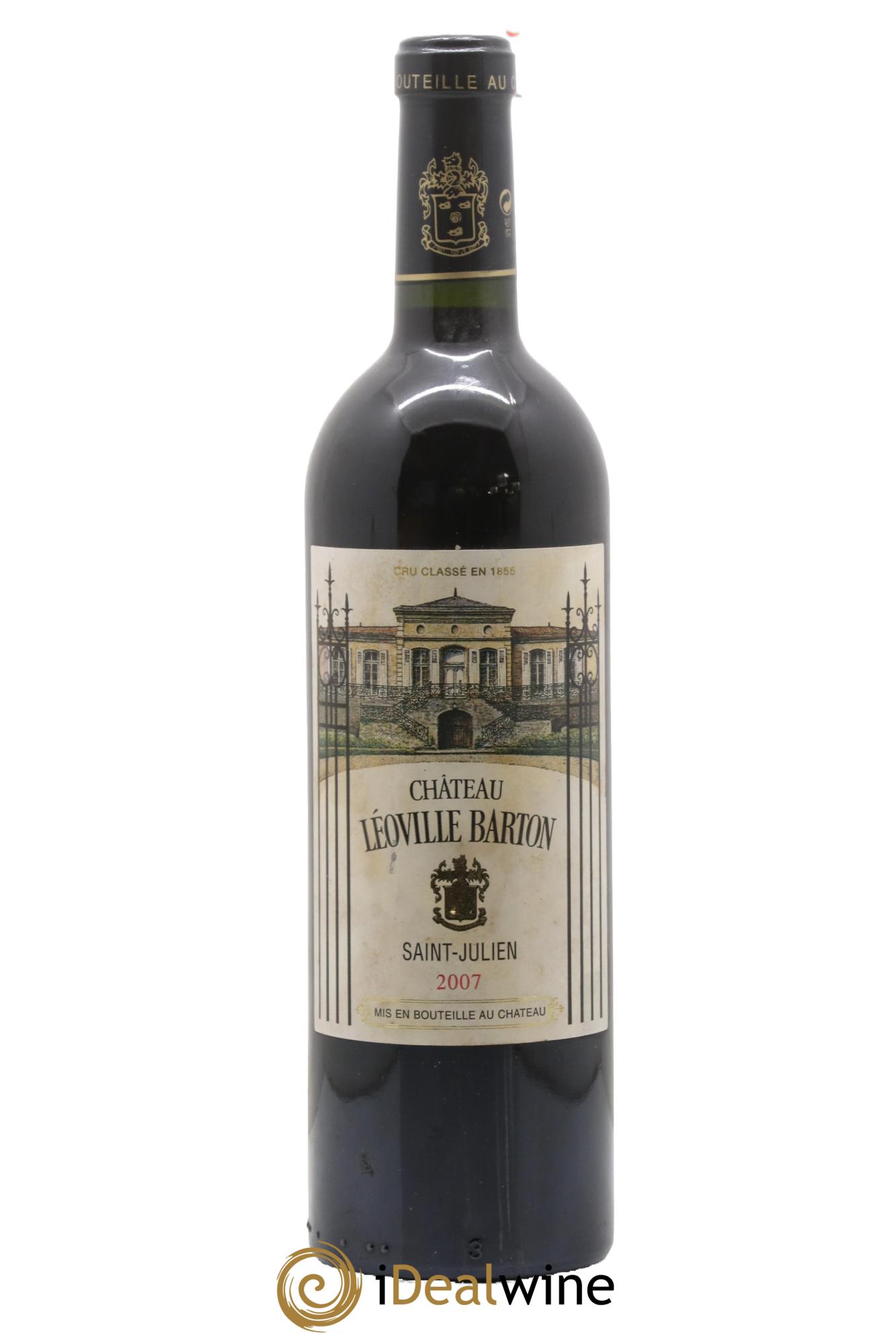 Château Léoville Barton 2ème Grand Cru Classé 2007 - Lot of 1 bottle - 0