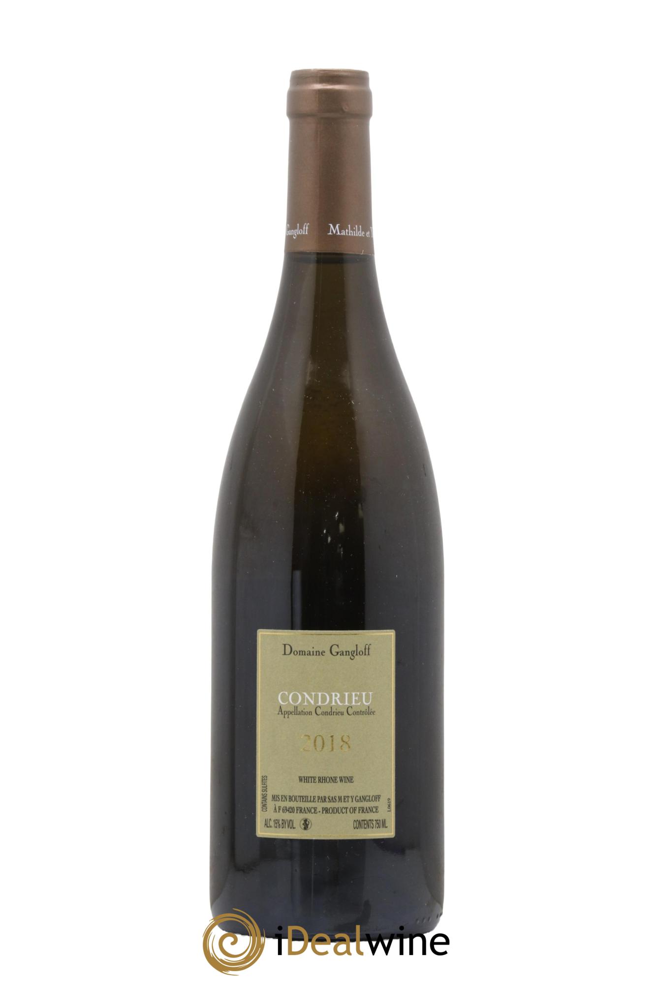 Condrieu Domaine Gangloff (Domaine) 2018 - Lot of 1 bottle - 1