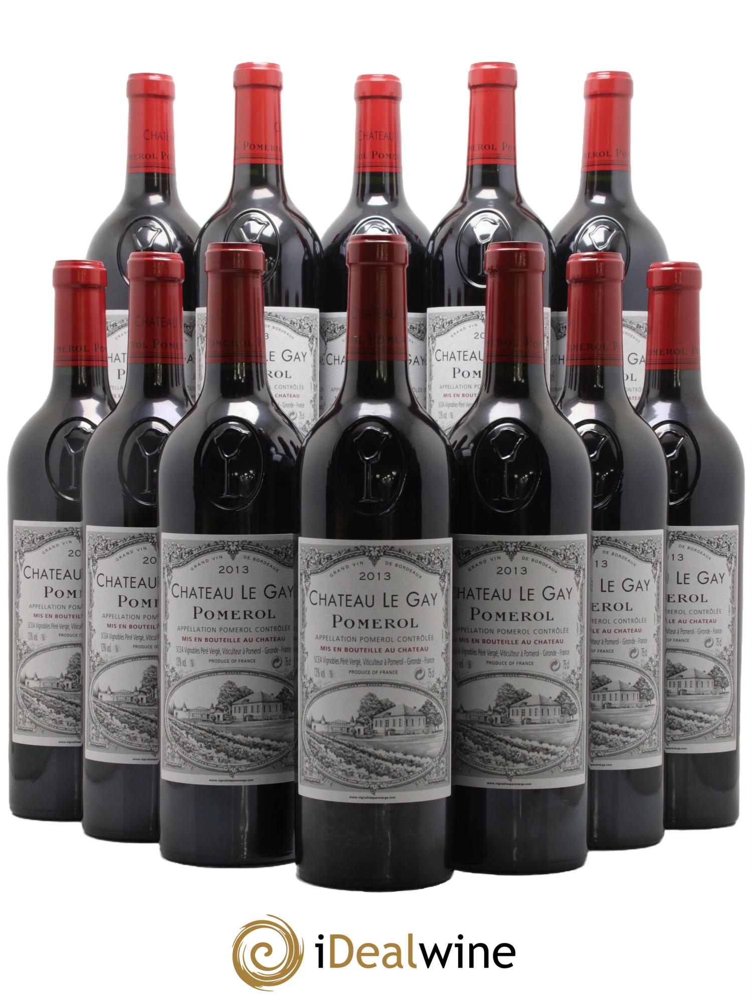 Château Le Gay 2013 - Lot de 12 bouteilles - 0