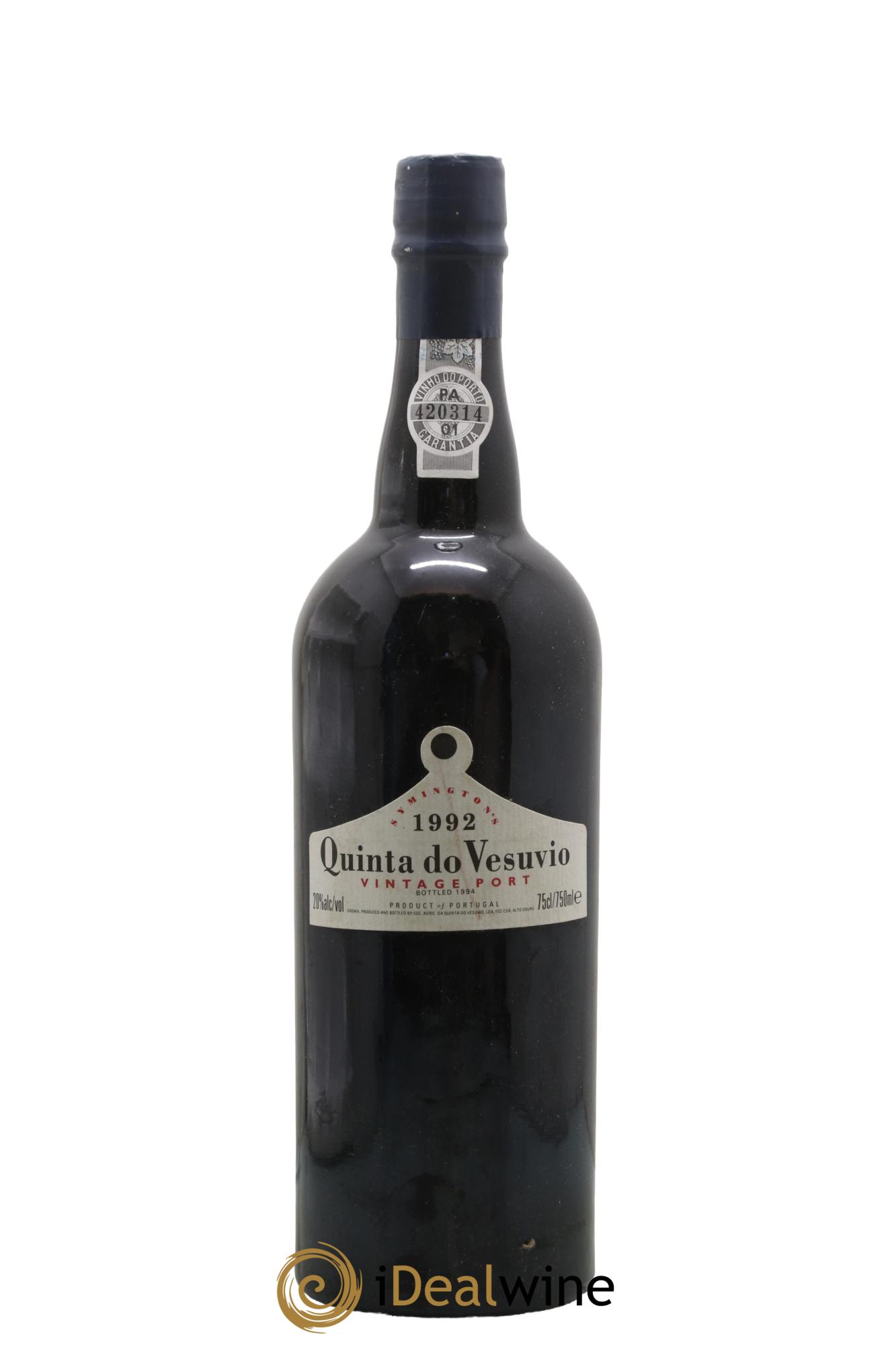 Porto Quinta Do Vesuvio Vintage 1992 - Lot de 1 bouteille - 0