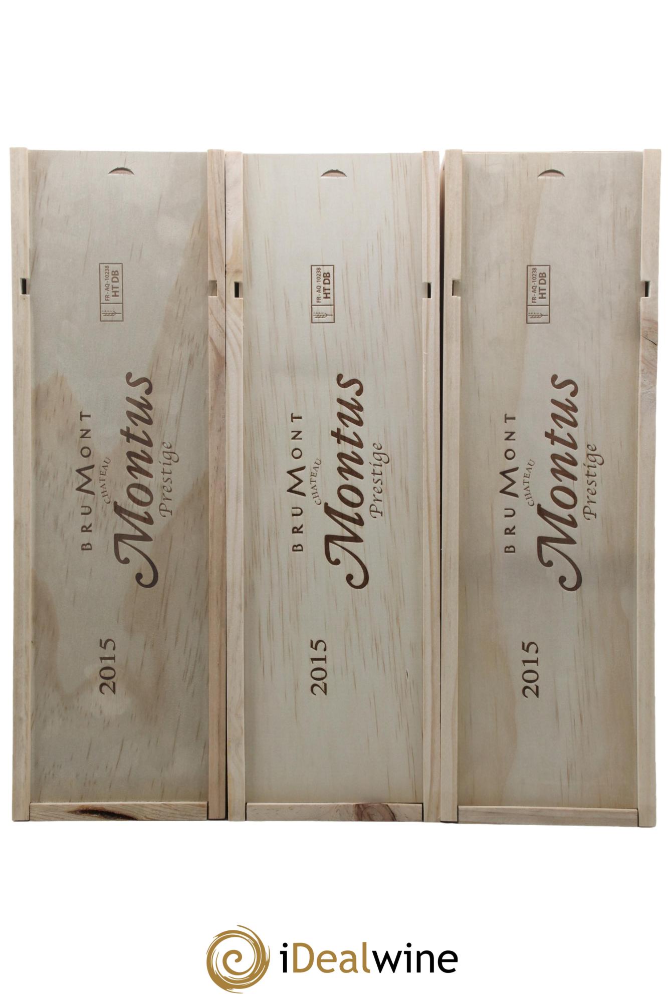 Madiran Château Montus-Prestige Alain Brumont 2015 - Posten von 3 Magnum - 1