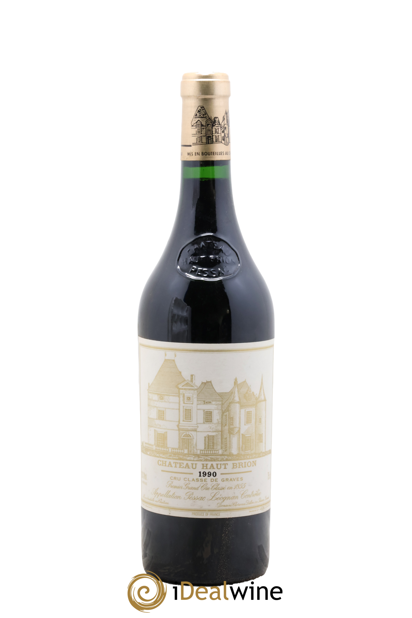 Château Haut Brion 1er Grand Cru Classé 1990 - Lot de 1 bouteille - 0