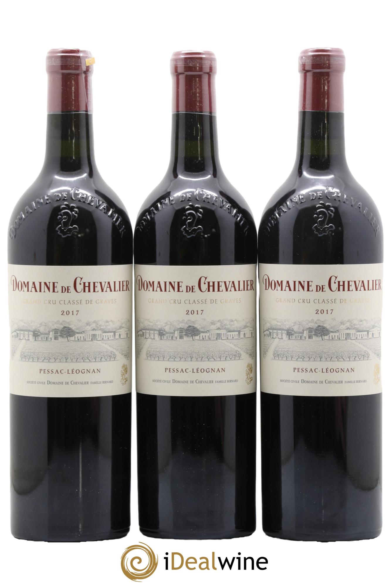 Domaine de Chevalier Cru Classé de Graves 2017 - Lot of 6 bottles - 1