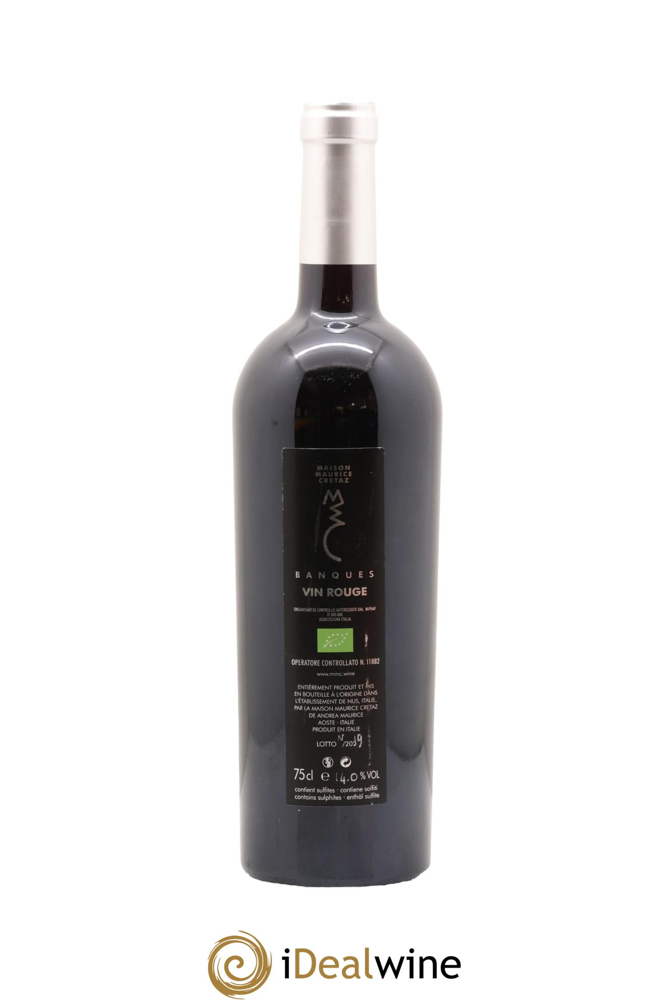 Italie Vallée D'Aoste Nee Maurice Cretaz 2019 - Lot of 1 bottle - 1