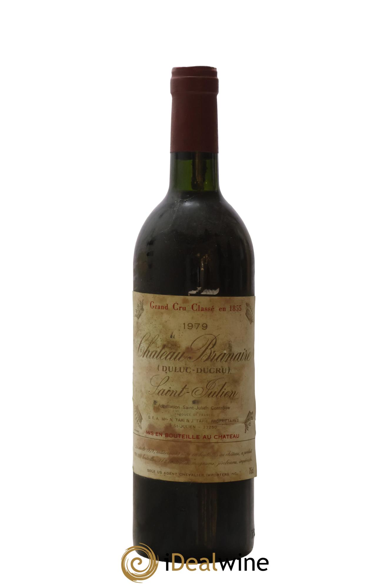 Château Branaire Ducru 4ème Grand Cru Classé 1979 - Lot of 1 bottle - 0
