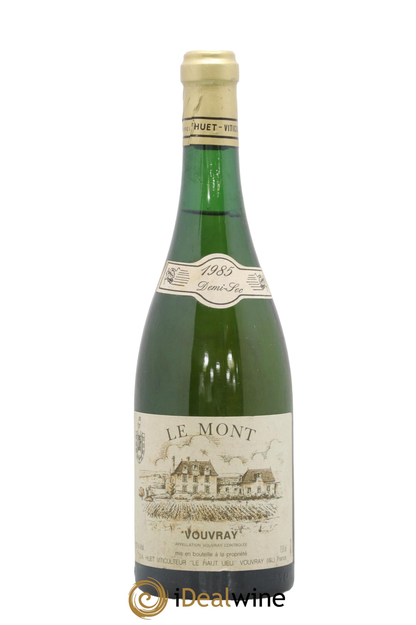 Vouvray Le Mont Demi-Sec Domaine Huet 1985 - Lot de 1 bouteille - 0