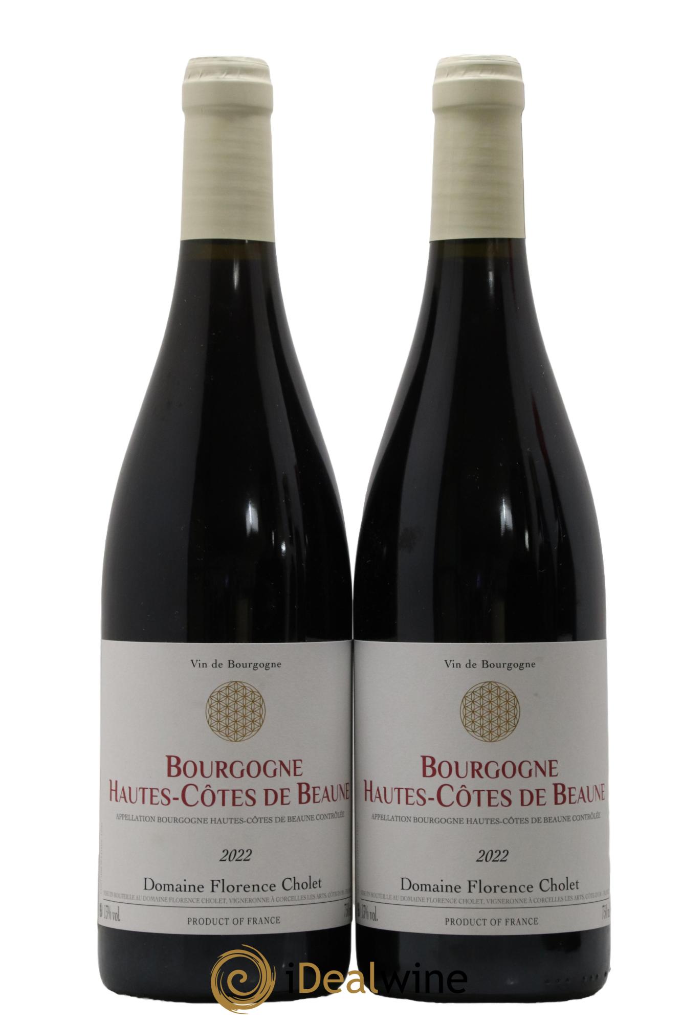 Hautes-Côtes de Beaune Florence Cholet  2022 - Posten von 2 Flaschen - 0