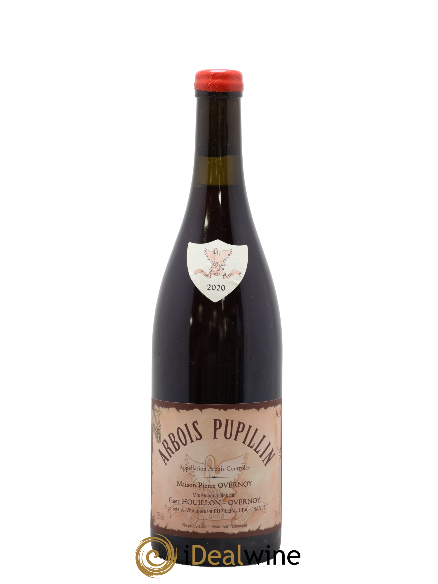 Arbois-Pupillin Poulsard (cire rouge) Overnoy-Houillon (Domaine) 2020 - Lotto di 1 bottiglia - 0