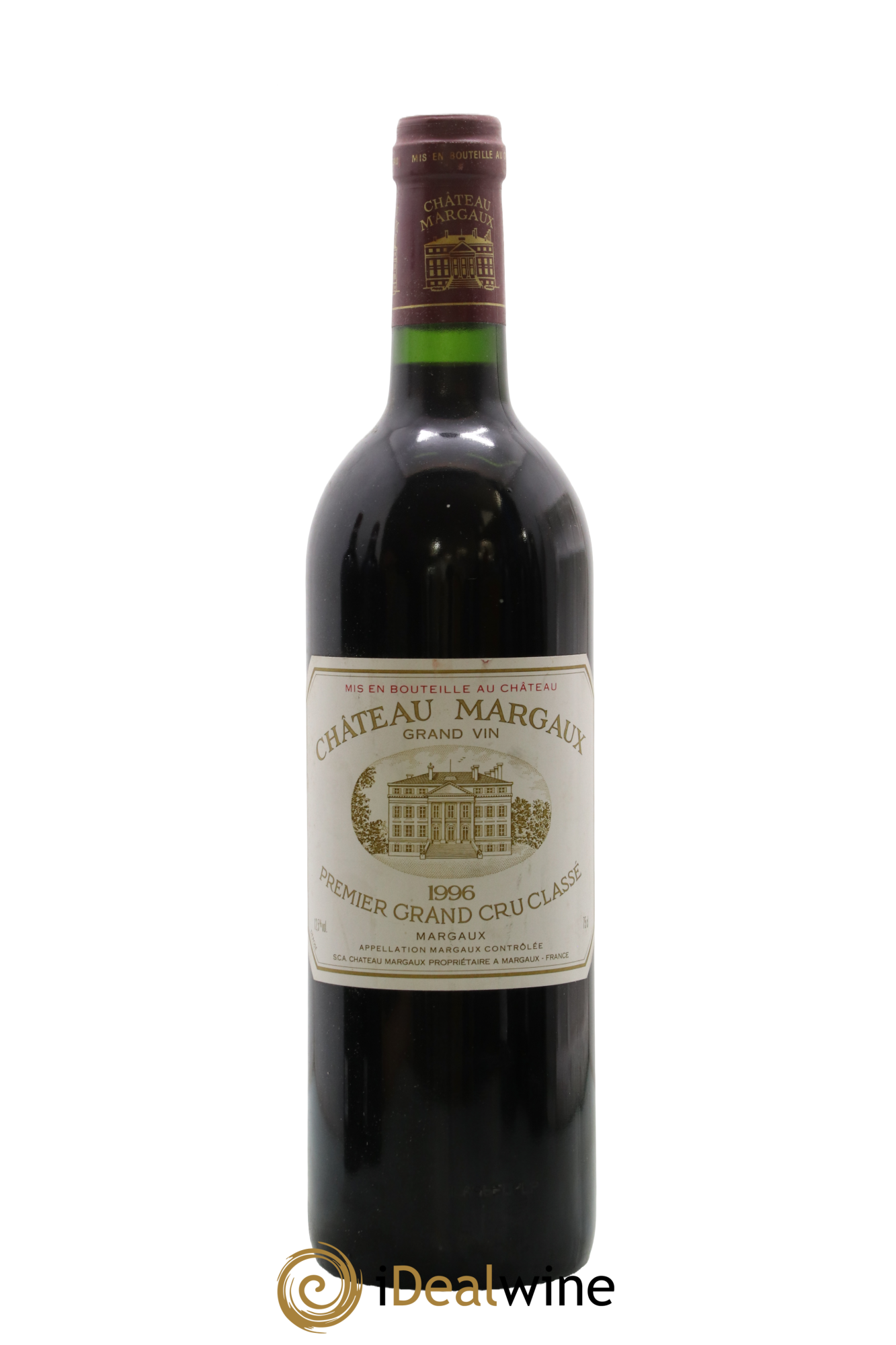 Château Margaux 1er Grand Cru Classé 1996 - Lotto di 1 bottiglia - 0
