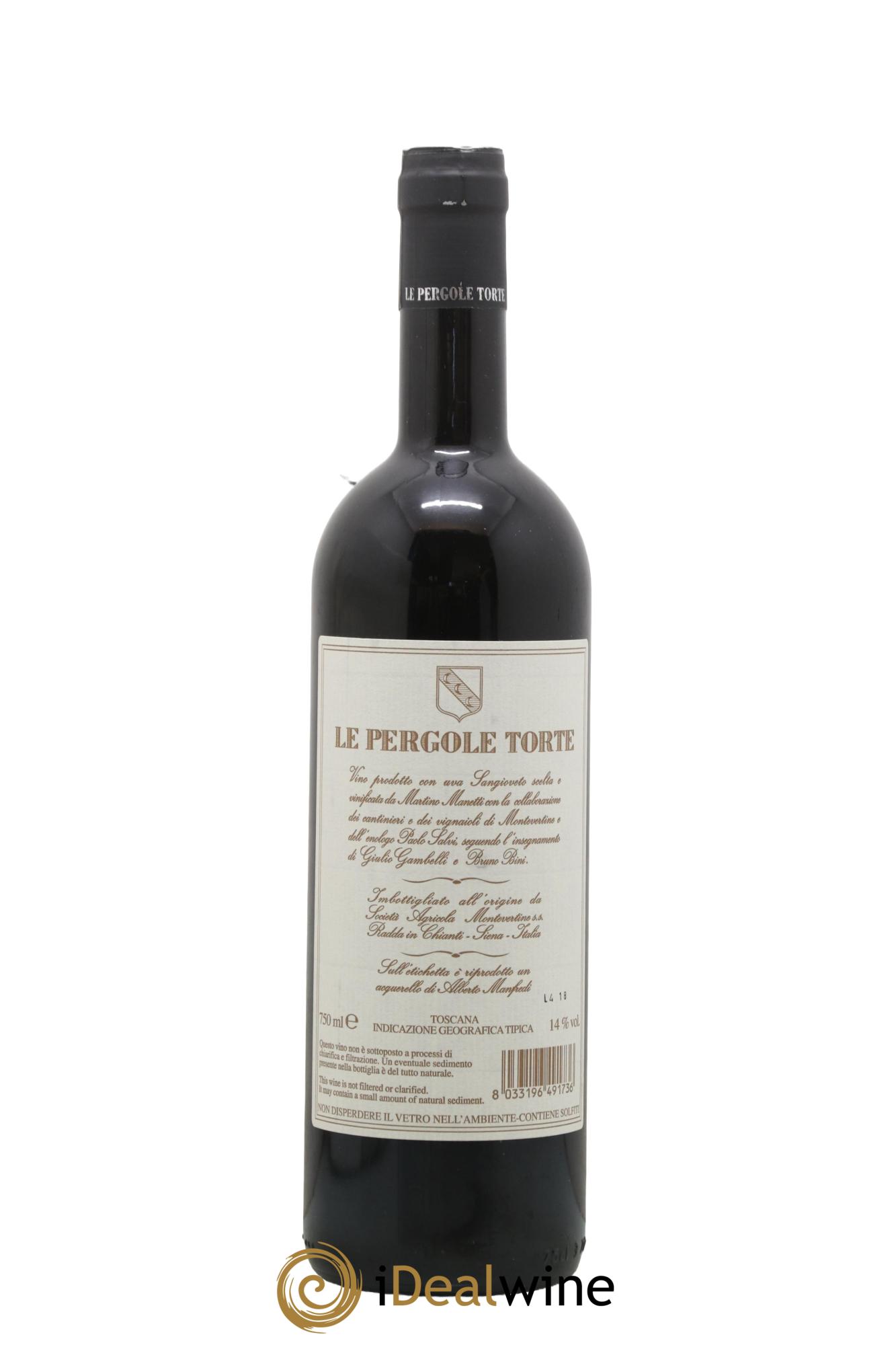 Toscana IGT Montevertine Le Pergole Torte Famille Manetti 2015 - Lot de 1 bouteille - 1
