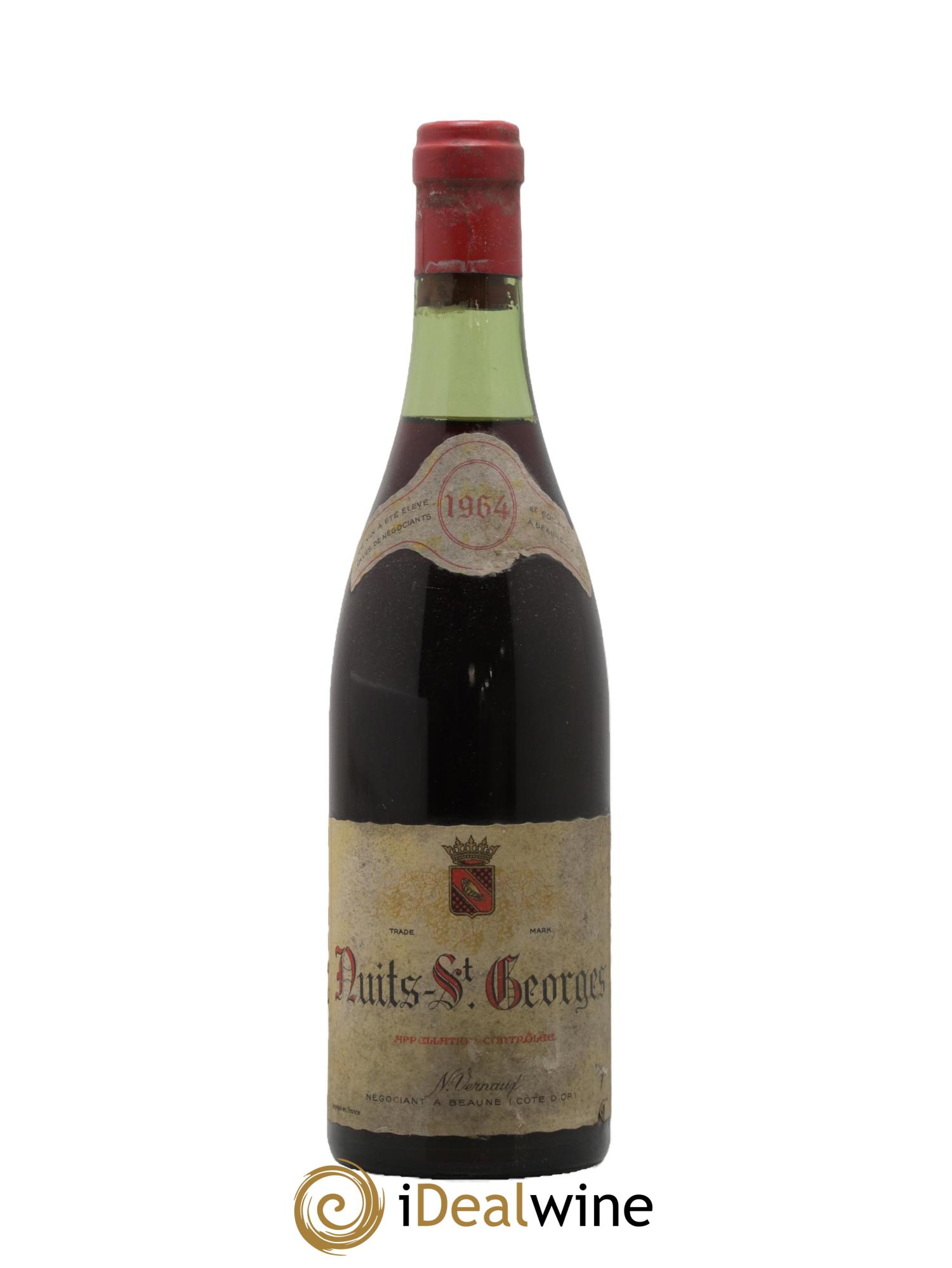 Nuits-Saint-Georges Vernaux 1964 - Lot de 1 bouteille - 0