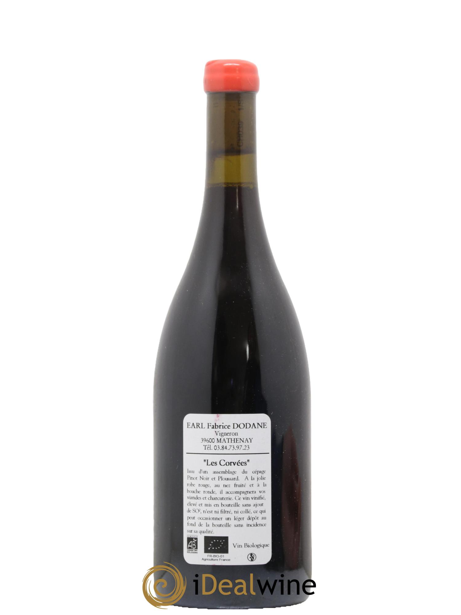 Arbois Les Corvées Saint-Pierre (Domaine) Fabrice Dodane 2020 - Lot de 1 bouteille - 1