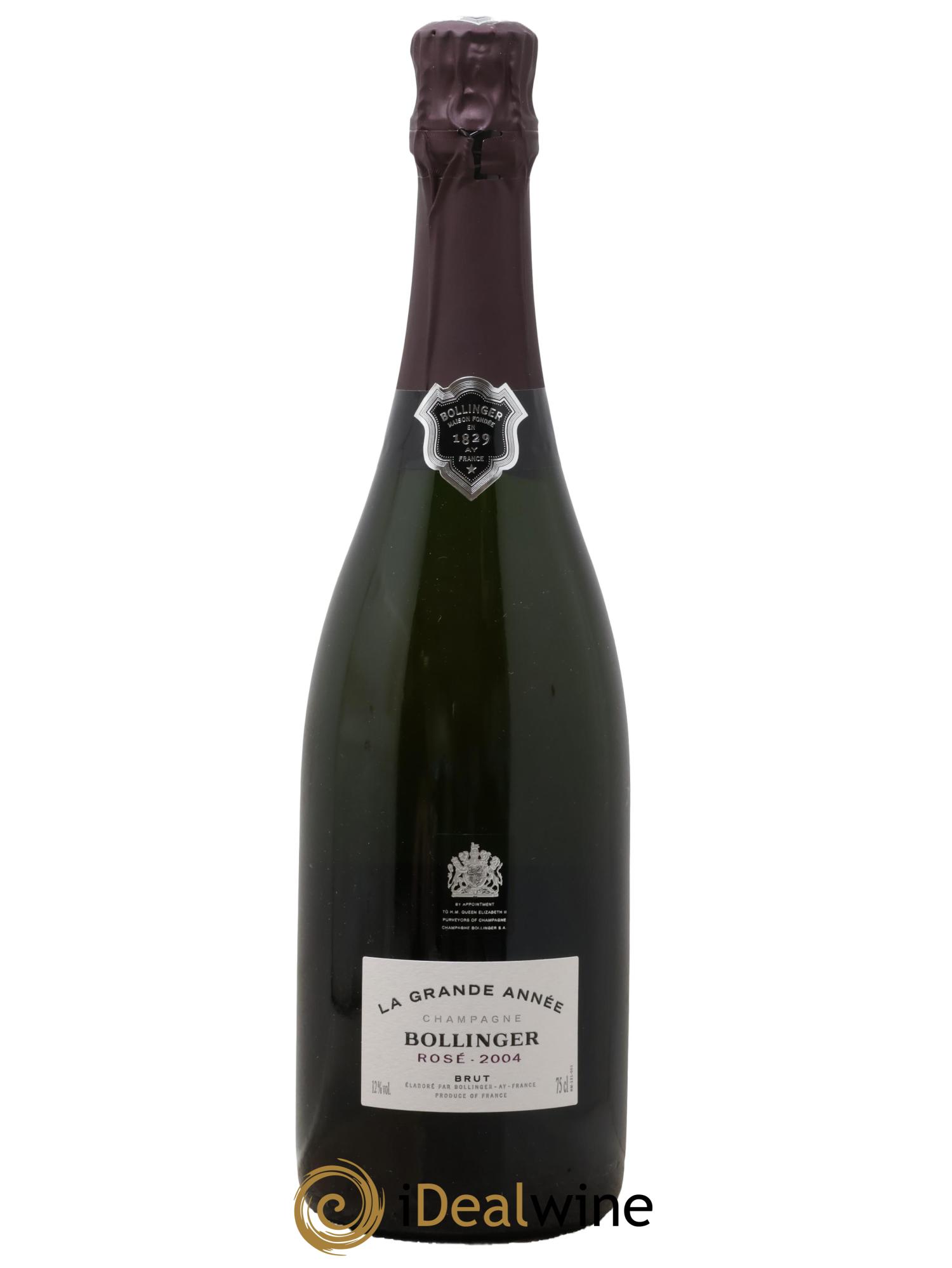 Grande Année Brut Bollinger 2004 - Lotto di 1 bottiglia - 1