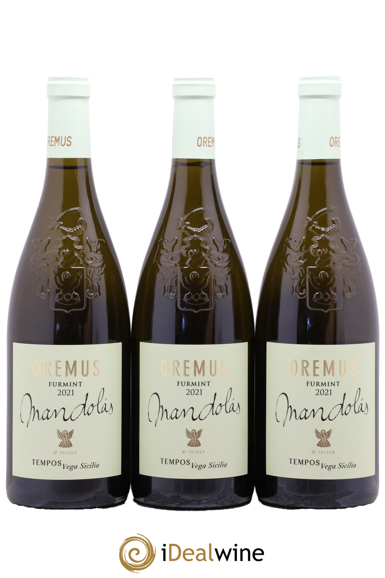 Tokaj Oremus PDO Mandolas Vega Sicilia 2021 - Lot of 3 bottles - 0