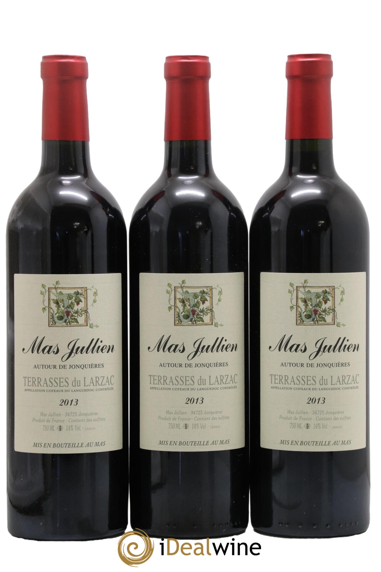 Coteaux du Languedoc - Terrasses du Larzac Mas Jullien Autour de Jonquières Olivier Jullien 2013 - Lotto di 3 bottiglie - 0