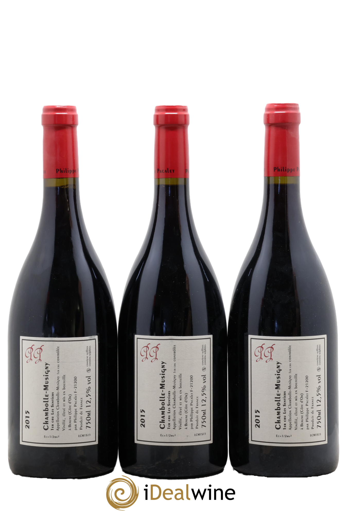 Chambolle-Musigny 1er Cru Les Sentiers Philippe Pacalet 2015 - Posten von 3 Flaschen - 1