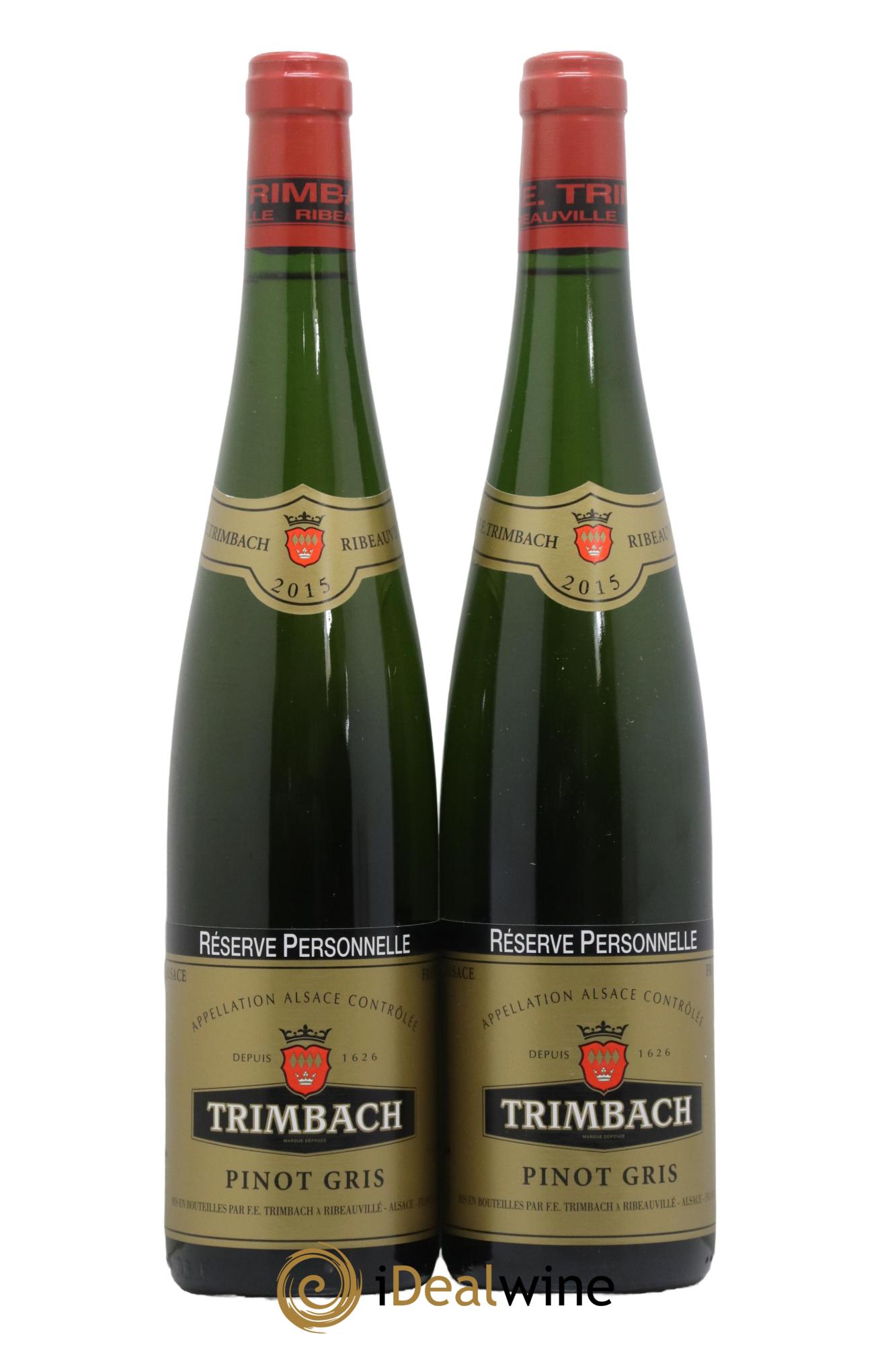 Alsace Pinot Gris Réserve Personnelle Trimbach (Domaine) 2015 - Posten von 2 Flaschen - 0