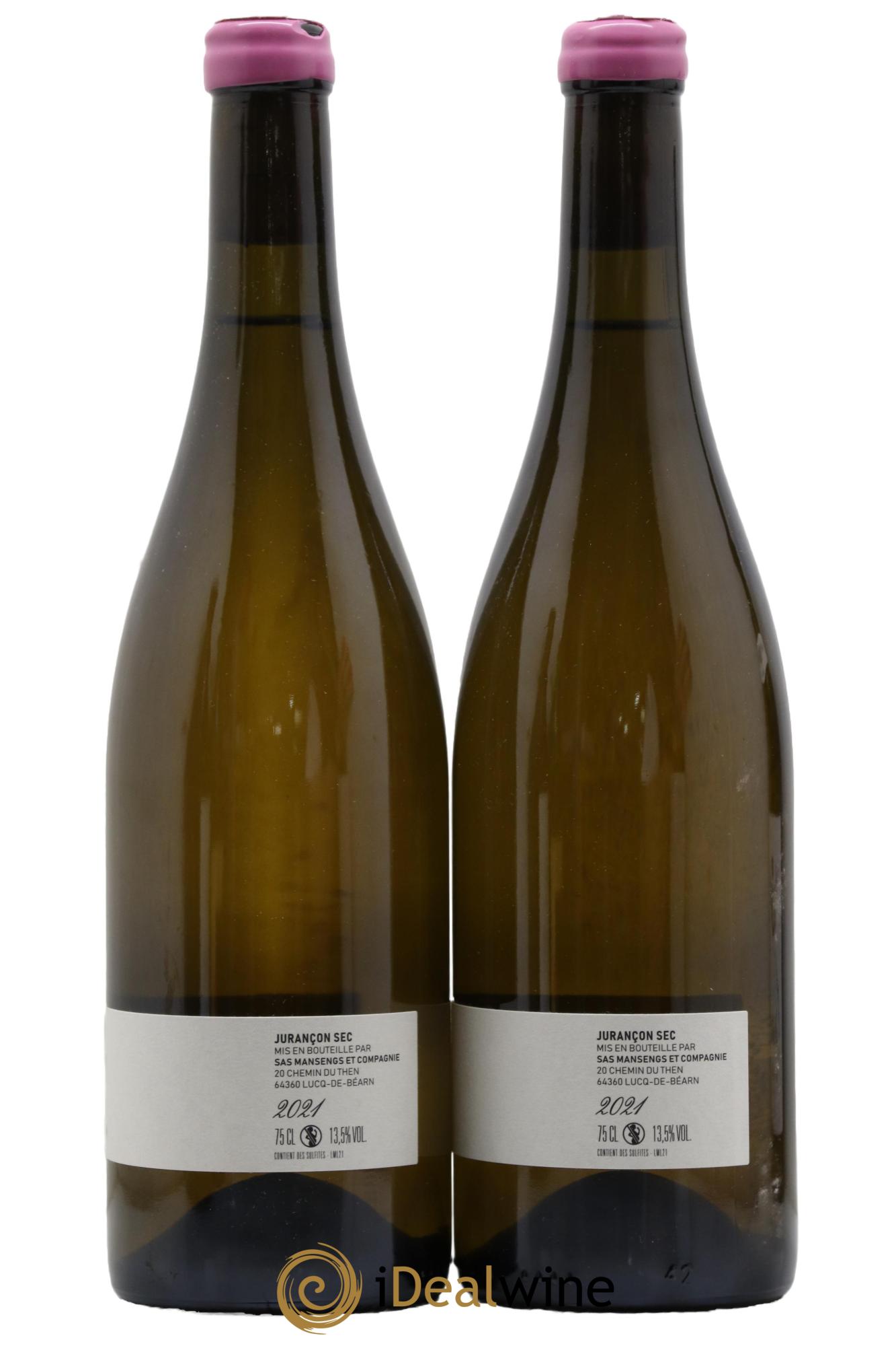 Jurançon Sec Marcel Jean-Baptiste Semmartin 2021 - Lot de 2 bouteilles - 1