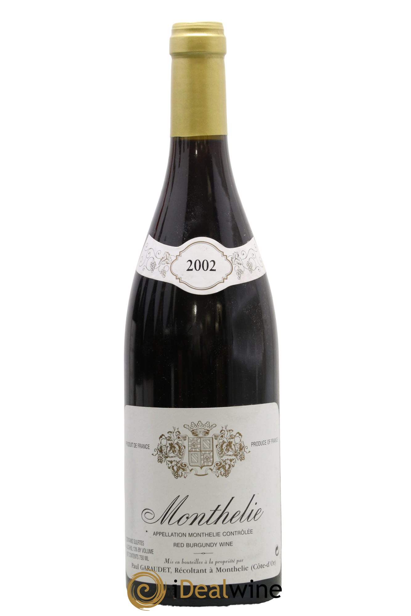 Monthélie Paul Garaudet 2002 - Lot of 1 bottle - 0
