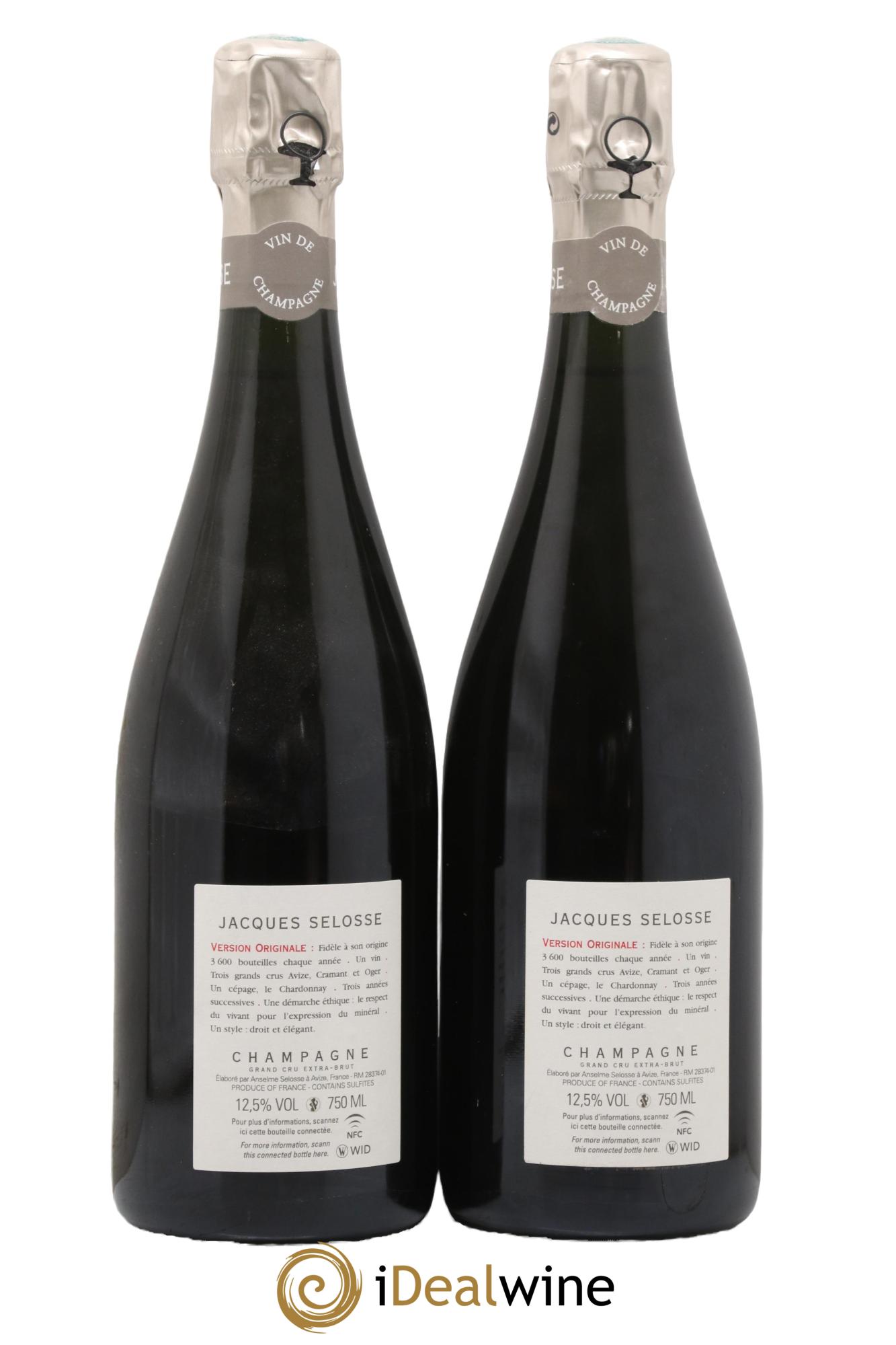 Version Originale Jacques Selosse - Lot de 2 bouteilles - 1