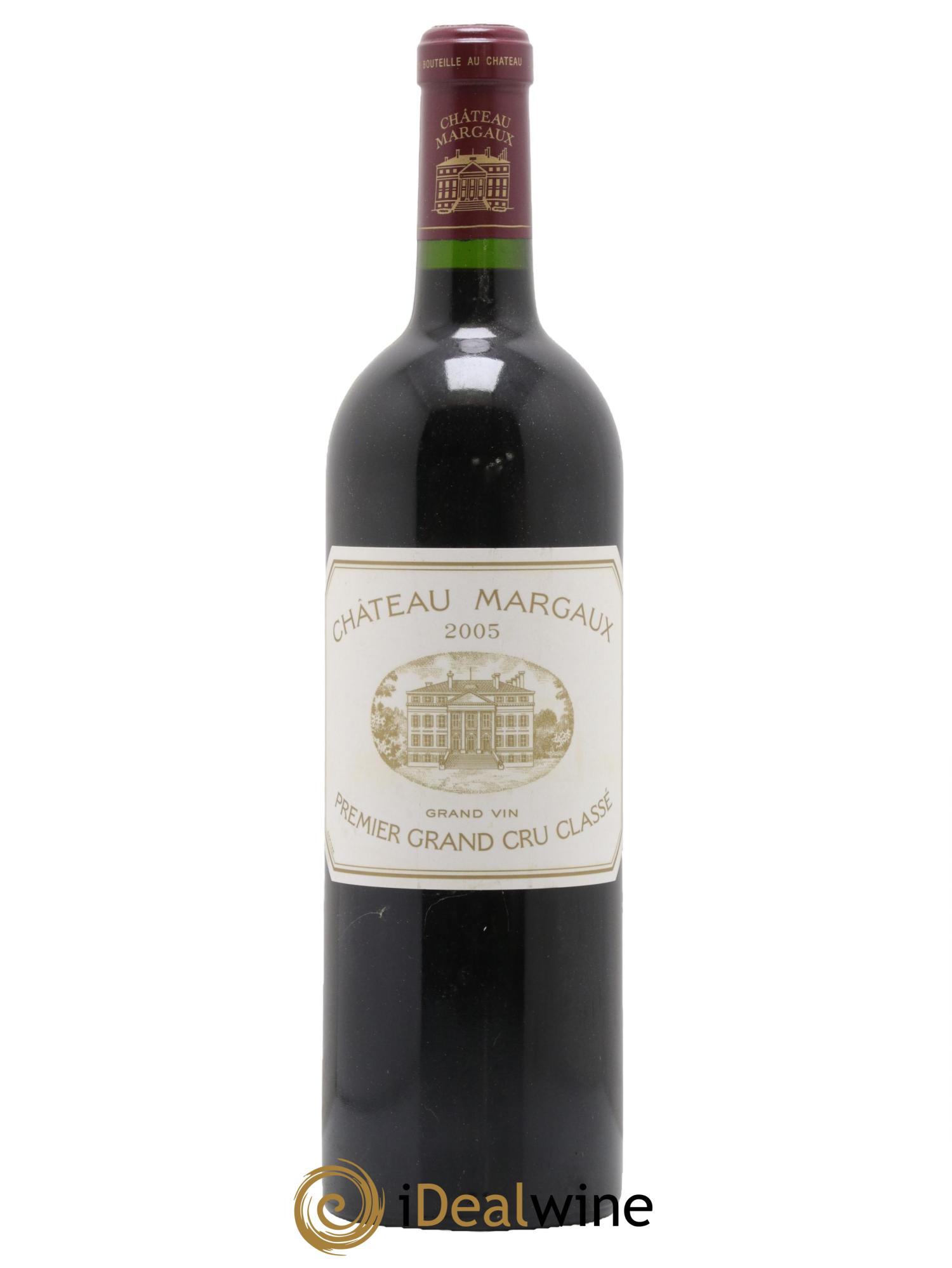 Château Margaux 1er Grand Cru Classé 2005 - Lot de 1 bouteille - 0