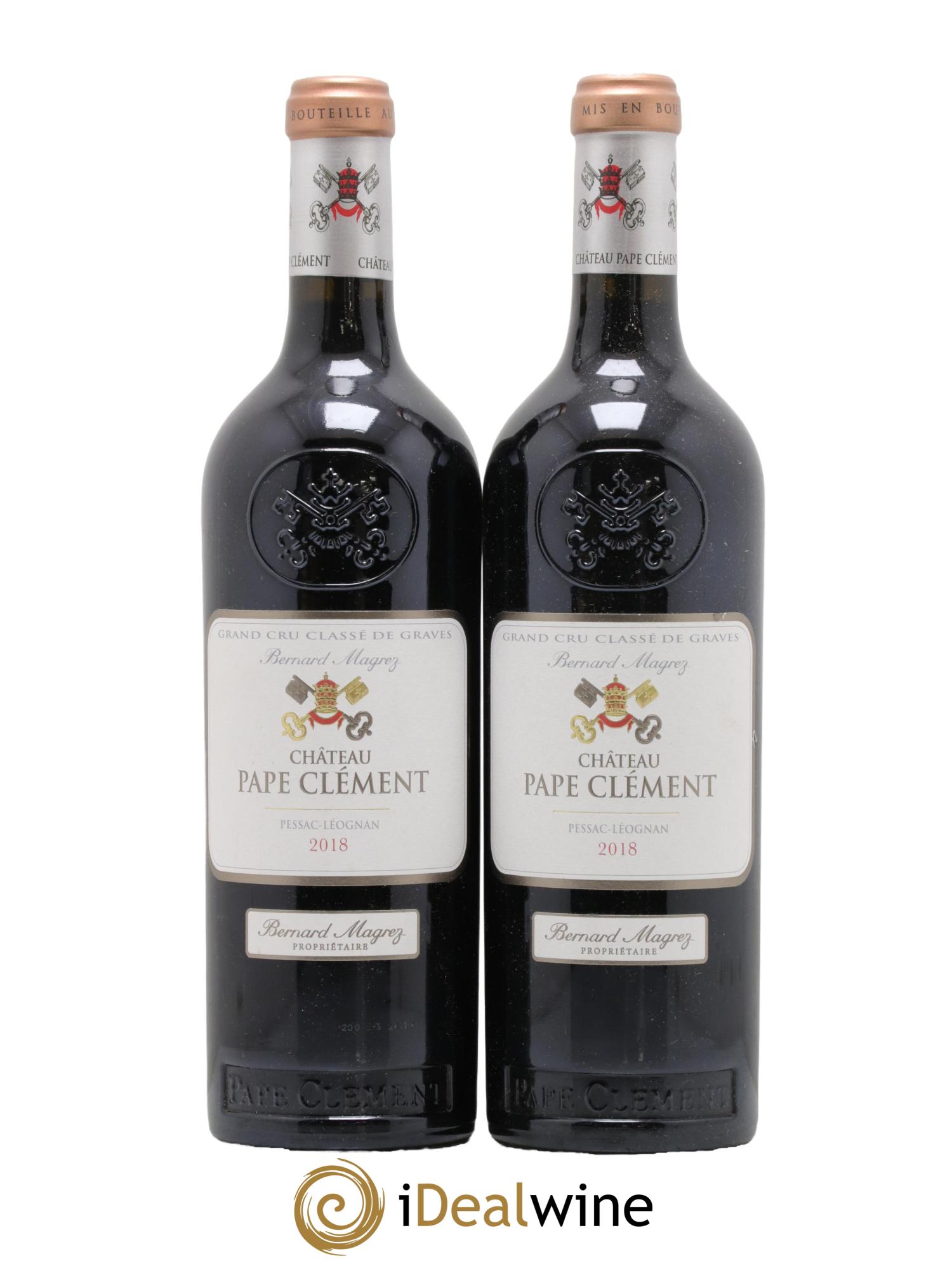 Château Pape Clément Cru Classé de Graves 2018 - Lot de 2 bouteilles - 0