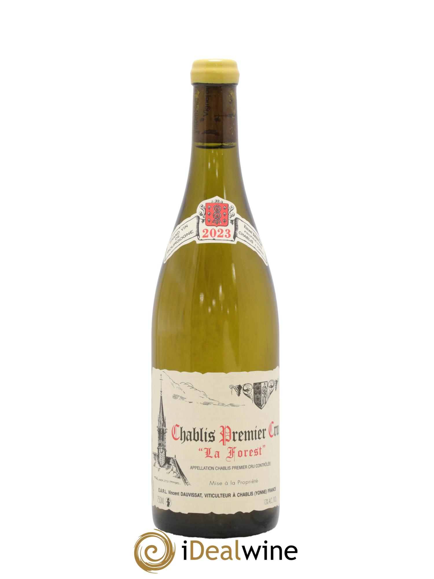 Chablis 1er Cru La Forest Vincent Dauvissat (Domaine) 2023 - Lot de 1 bouteille - 0