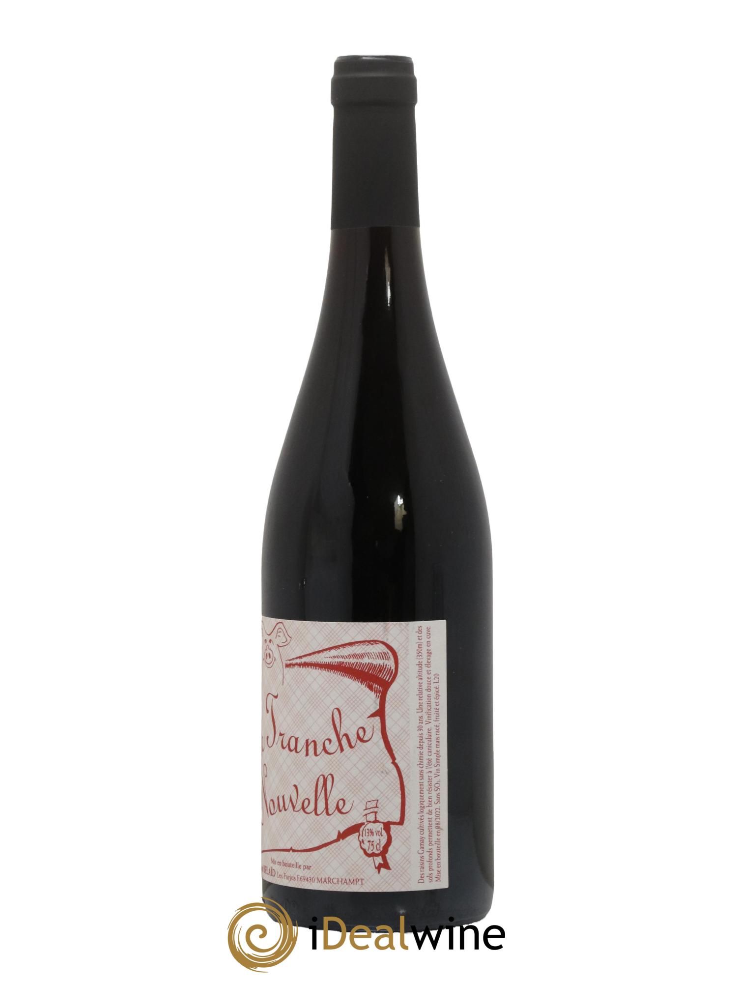 Vin de France Une Tranche Nouvelle Selection Philippe Jambon Gerard Belaid 2020 - Lot de 1 bouteille - 1