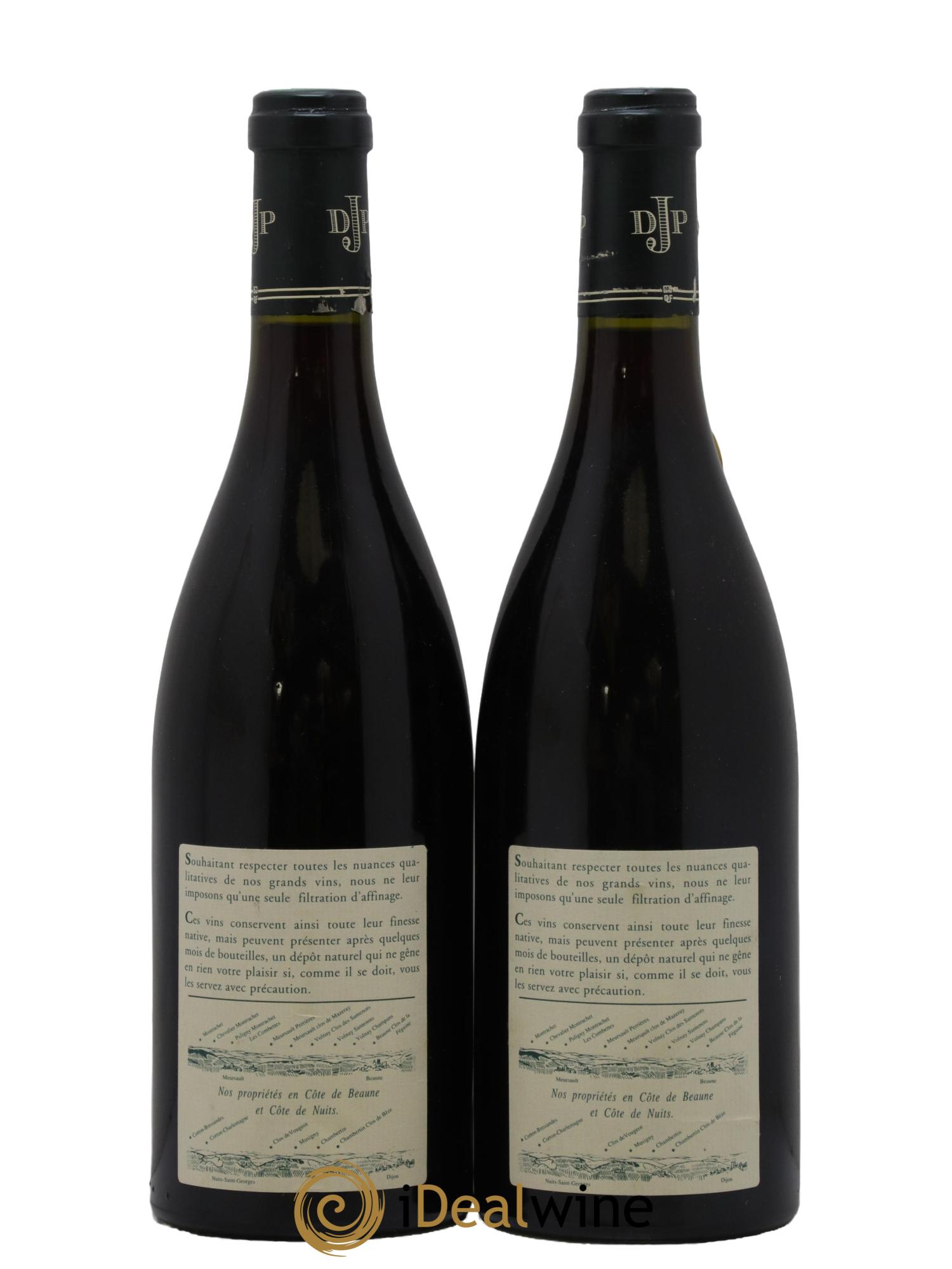 Clos de Vougeot Grand Cru Jacques Prieur (Domaine) 1996 - Lot de 2 bouteilles - 1