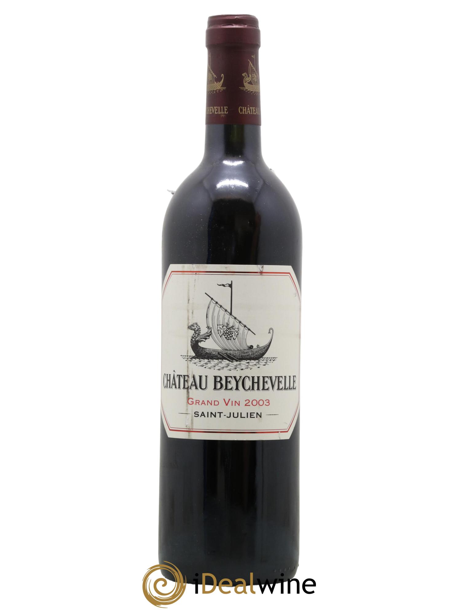 Château Beychevelle 4ème Grand Cru Classé 2003 - Lot de 1 bouteille - 0