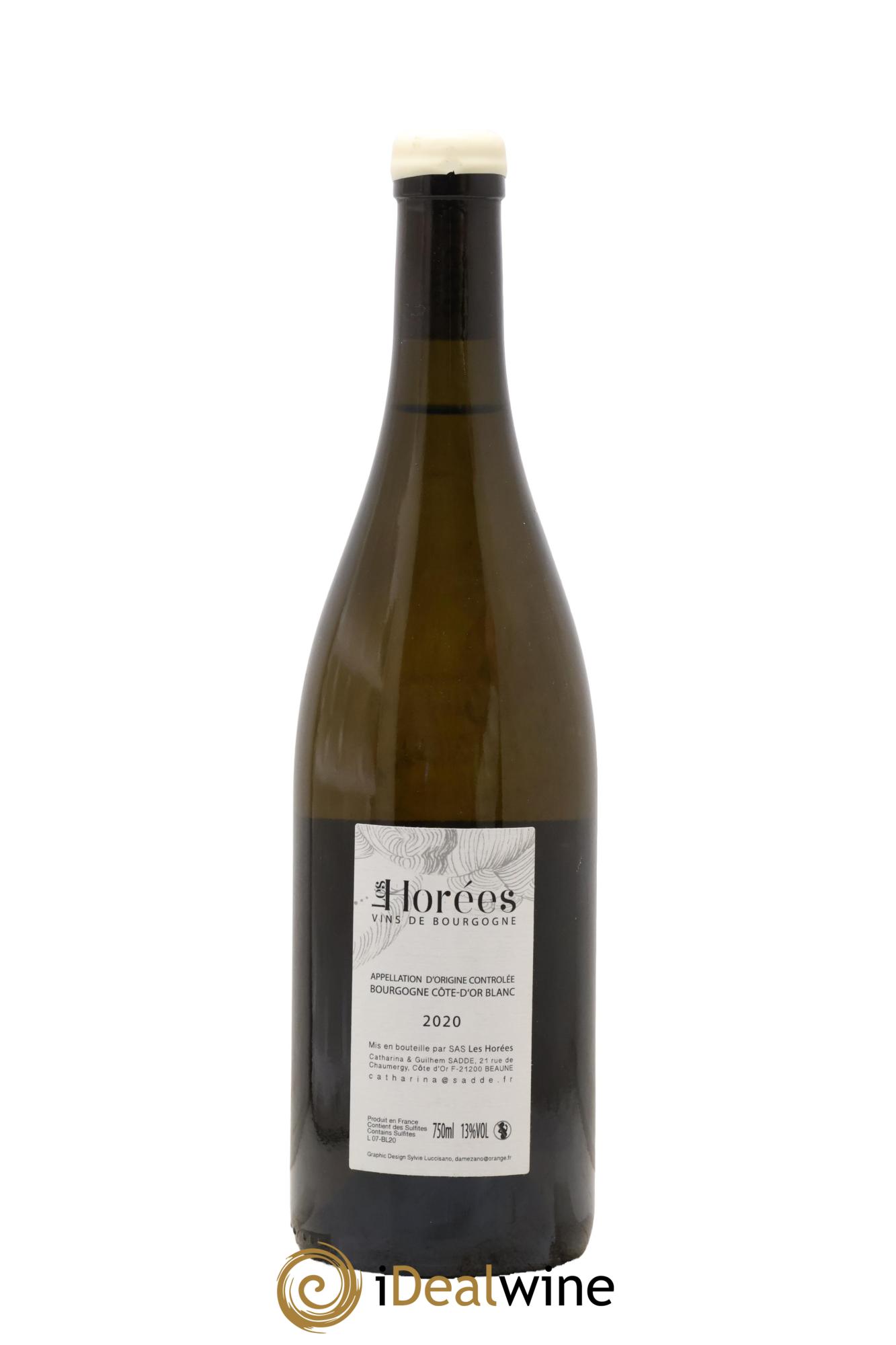 Bourgogne  Aganippe Les Horées 2020 - Lot de 1 bouteille - 1