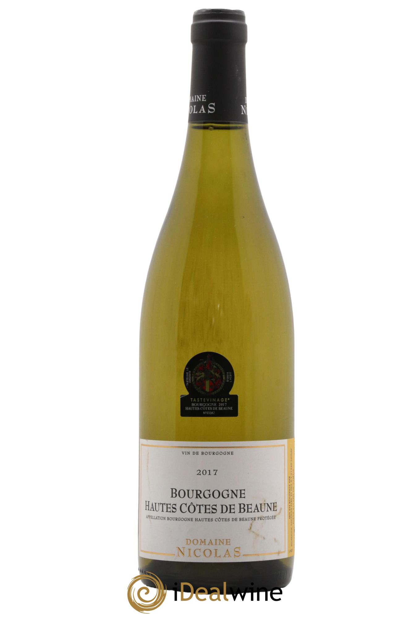 Hautes-Côtes de Beaune Domaine Nicolas 2017 - Lot de 1 bouteille - 0