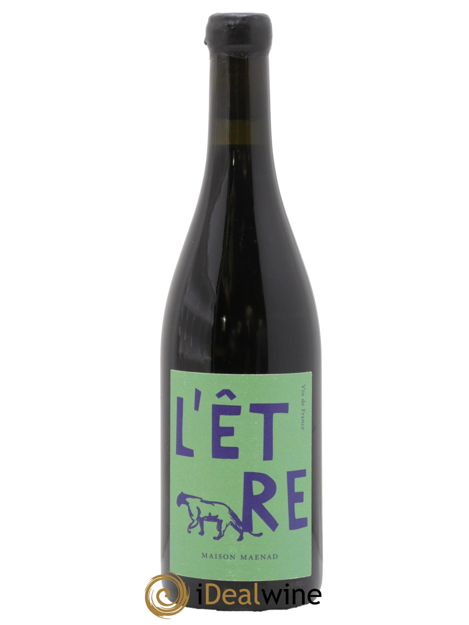 Vin de France Syrah l'Etre Maison Maenad Katie Worobeck 2024 - Lotto di 1 bottiglia - 0