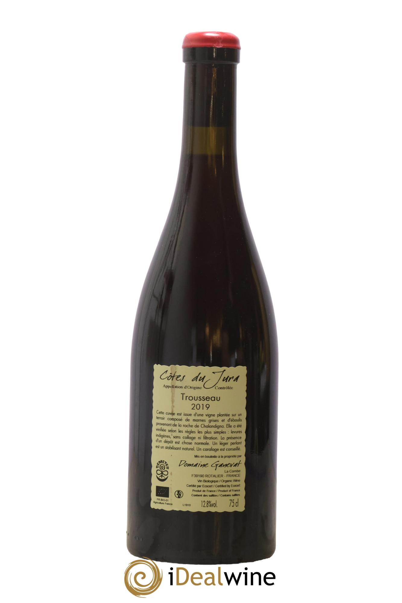 Côtes du Jura Plein Sud Jean-François Ganevat (Domaine) 2019 - Lotto di 1 bottiglia - 1