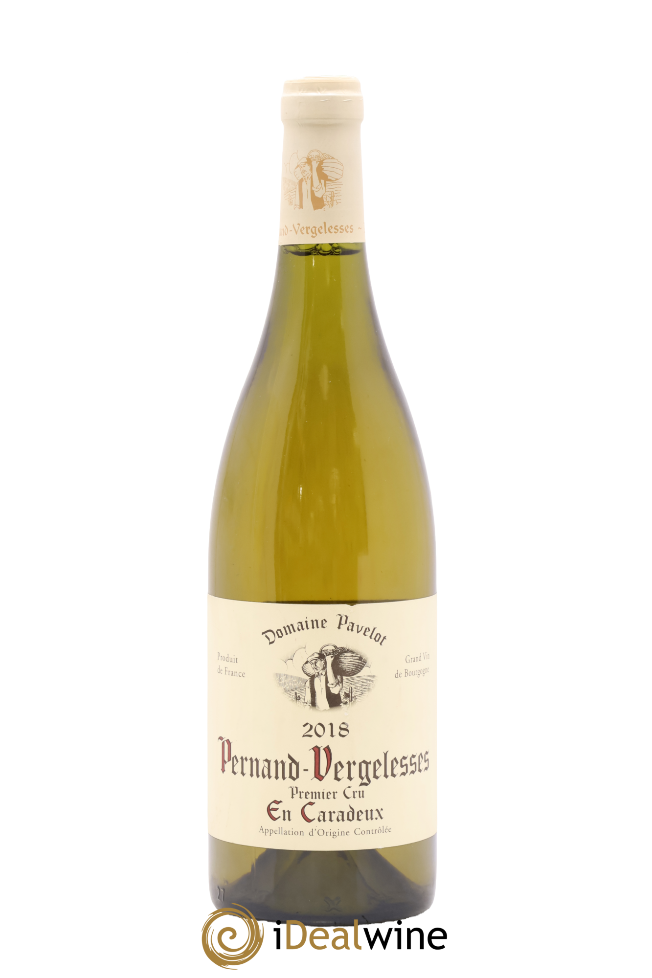 Pernand-Vergelesses 1er Cru En Caradeux Pavelot (Domaine) 2018 - Lote de 1 botella - 0
