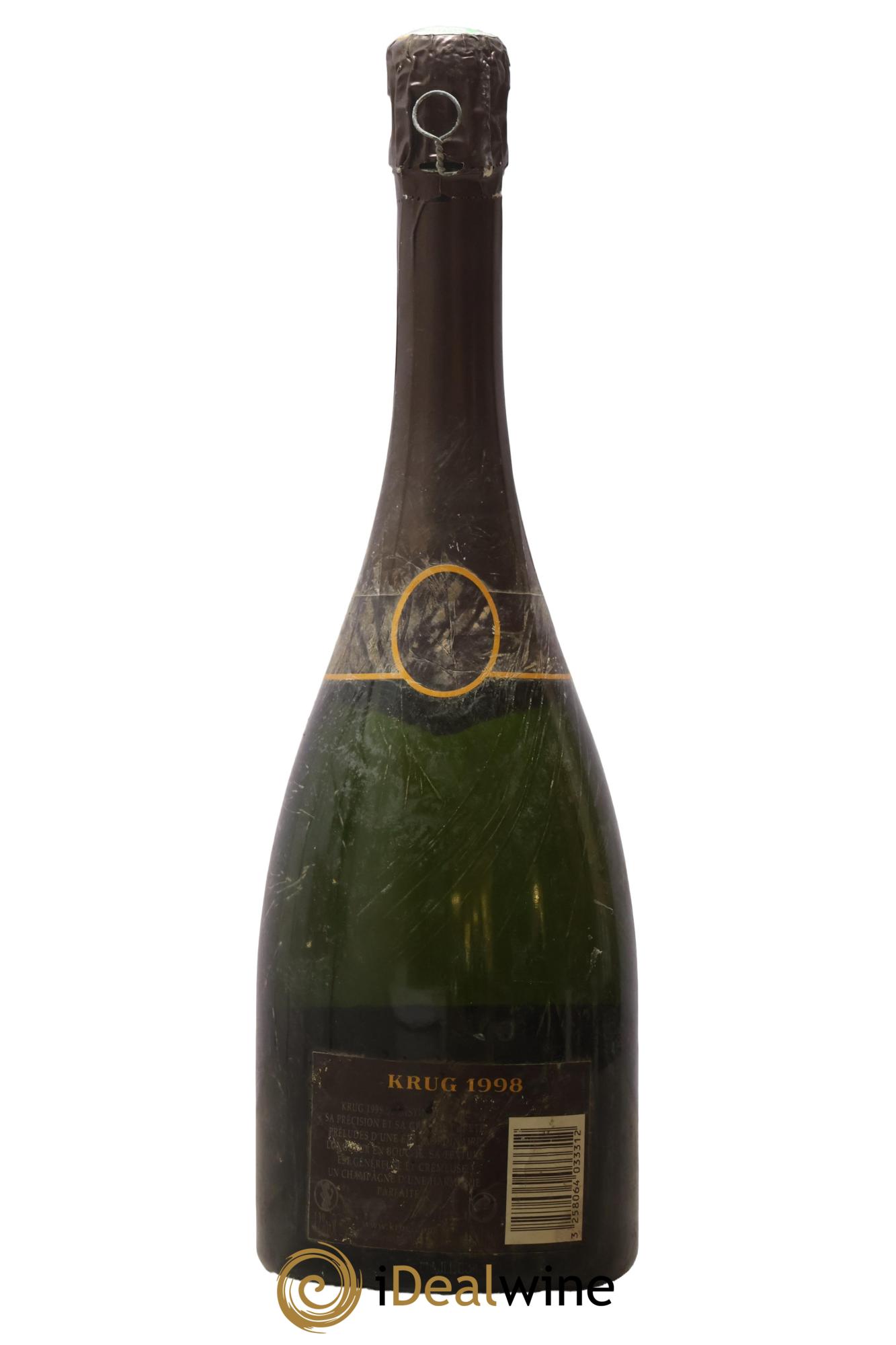 Vintage Krug 1998 - Lot de 1 bouteille - 1