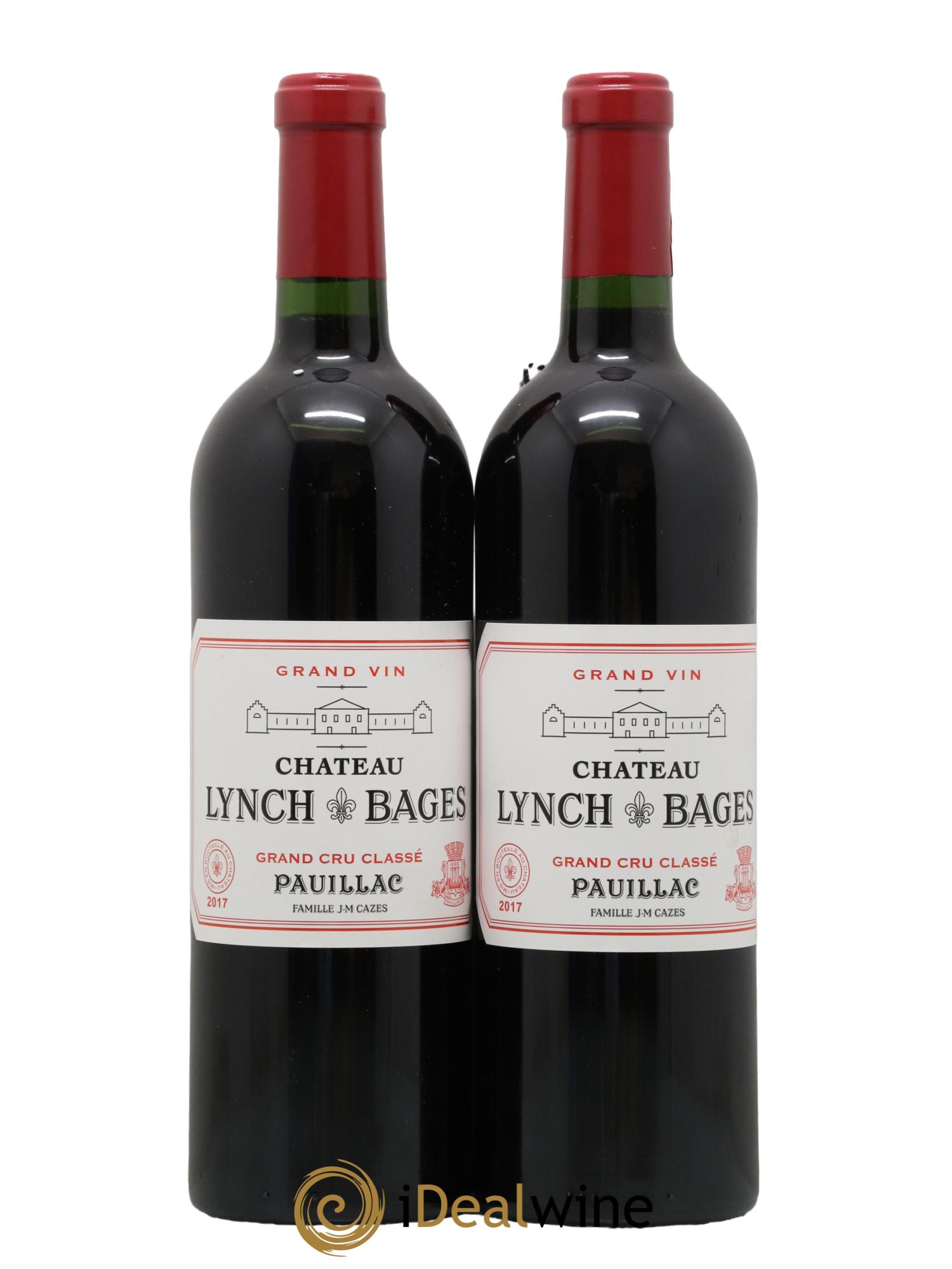 Château Lynch Bages 5ème Grand Cru Classé 2017 - Lot de 2 bouteilles - 0