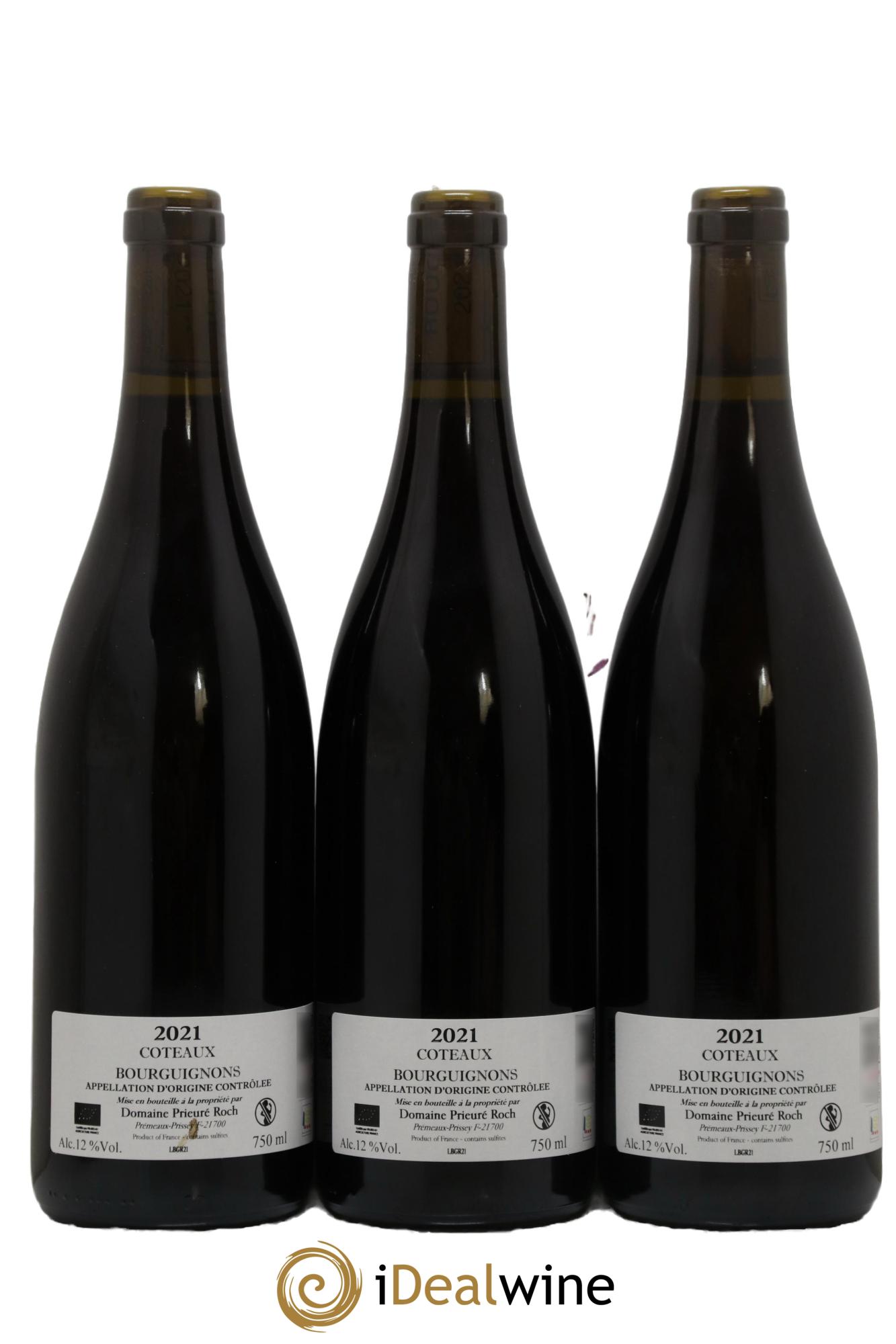 Coteaux Bourguignons Prieuré Roch 2021 - Lot de 3 bouteilles - 1