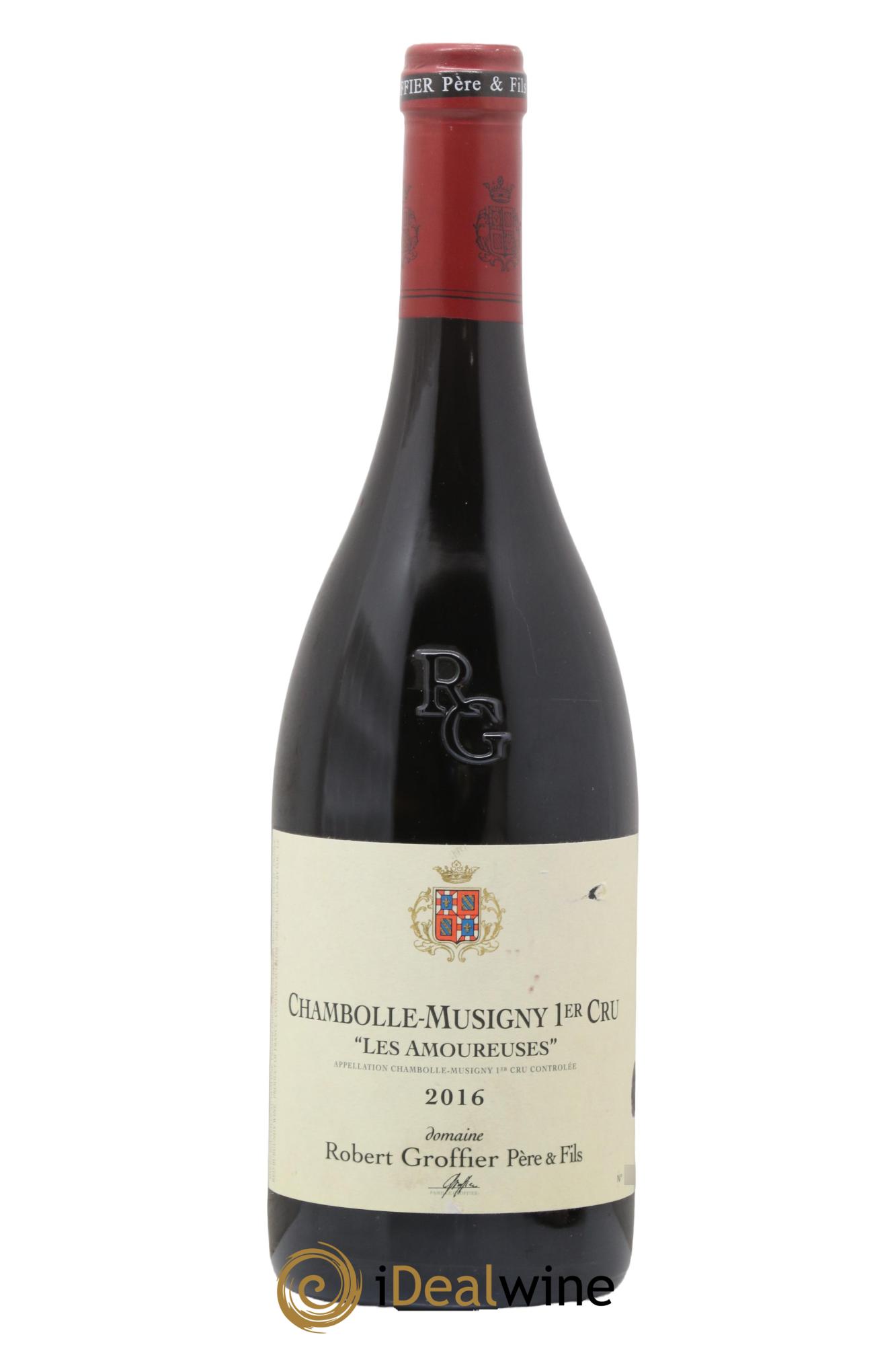 Chambolle-Musigny 1er Cru Les Amoureuses Robert Groffier Père & Fils (Domaine) 2016 - Lot de 1 bouteille - 0