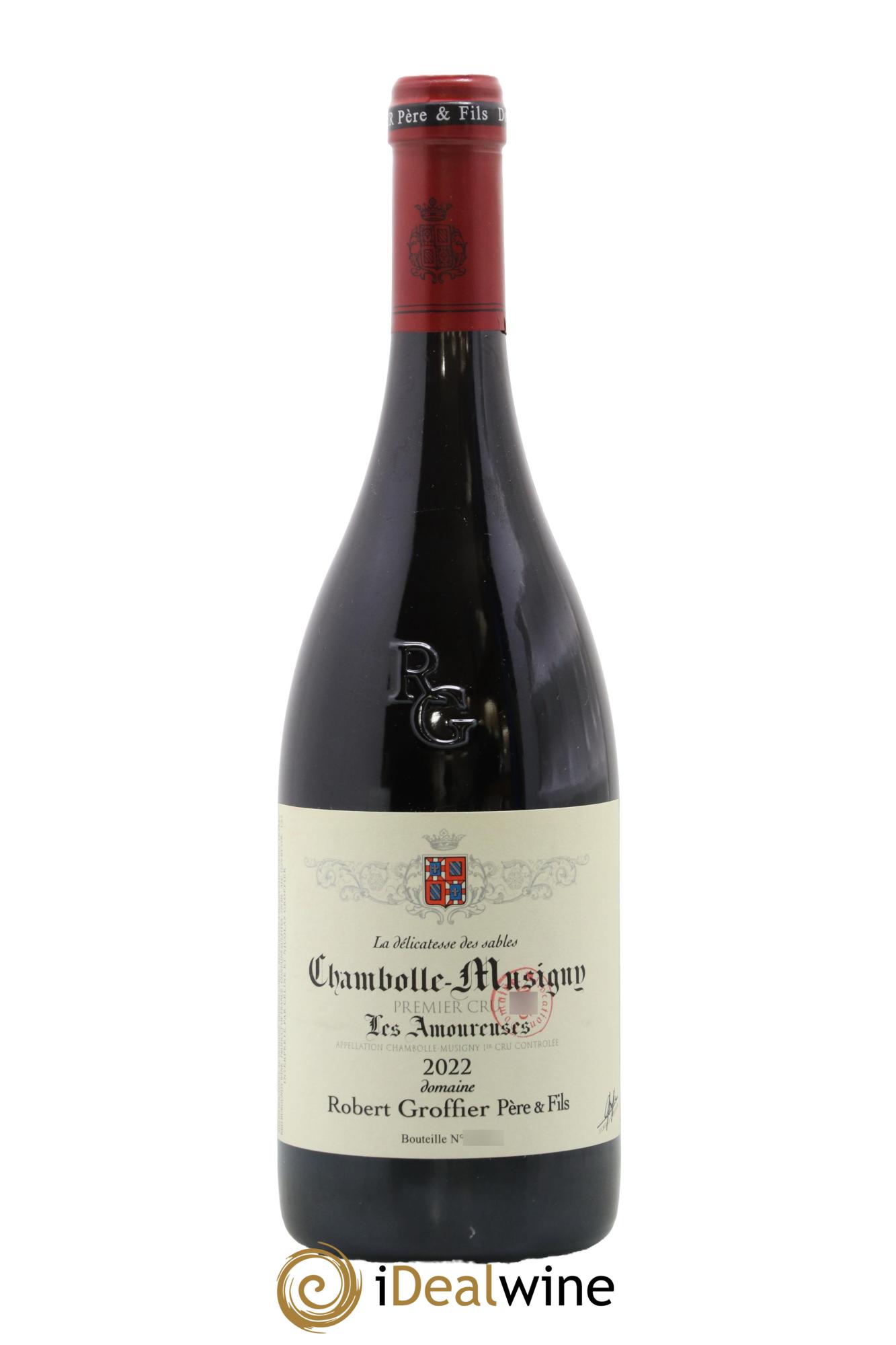 Chambolle-Musigny 1er Cru Les Amoureuses La Délicatesse des Sables Robert Groffier Père & Fils (Domaine) 2022 - Lot de 1 bouteille - 0
