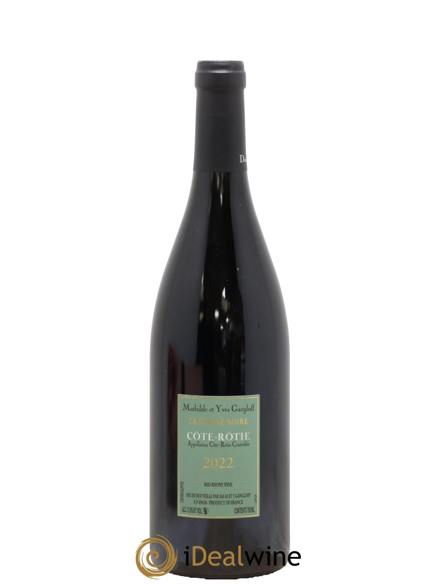 Côte-Rôtie La Sereine Noire Gangloff (Domaine) 2022 - Lot of 1 bottle - 1