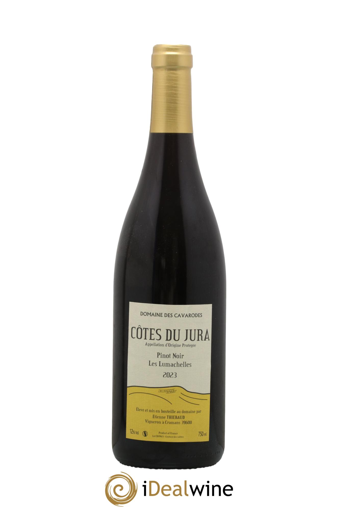 Côtes du Jura Pinot Noir Les Lumachelles Cavarodes (Domaine des) - Etienne Thiébaud 2023 - Lotto di 1 bottiglia - 0