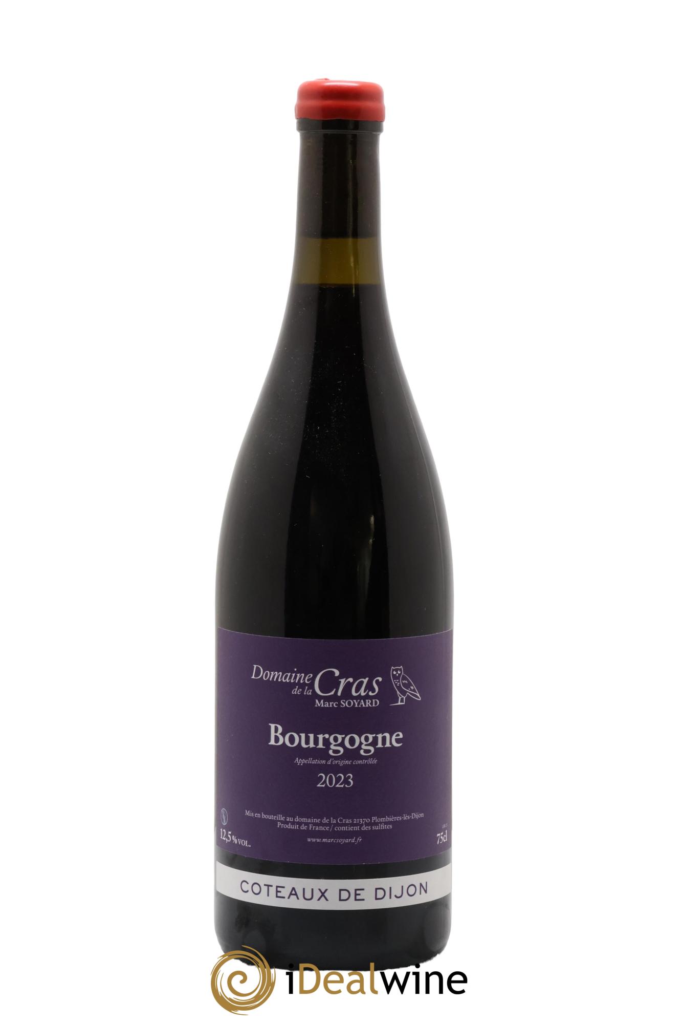 Côteaux de Dijon Domaine de la Cras - Marc Soyard 2023 - Lot de 1 bouteille - 0