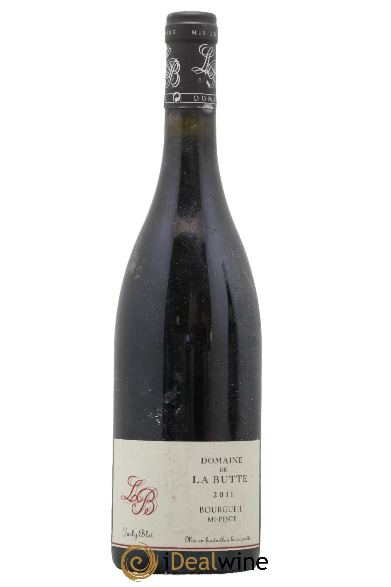 Bourgueil Mi-Pente Domaine de La Butte - Jacky Blot 2011 - Lot de 1 bouteille - 0