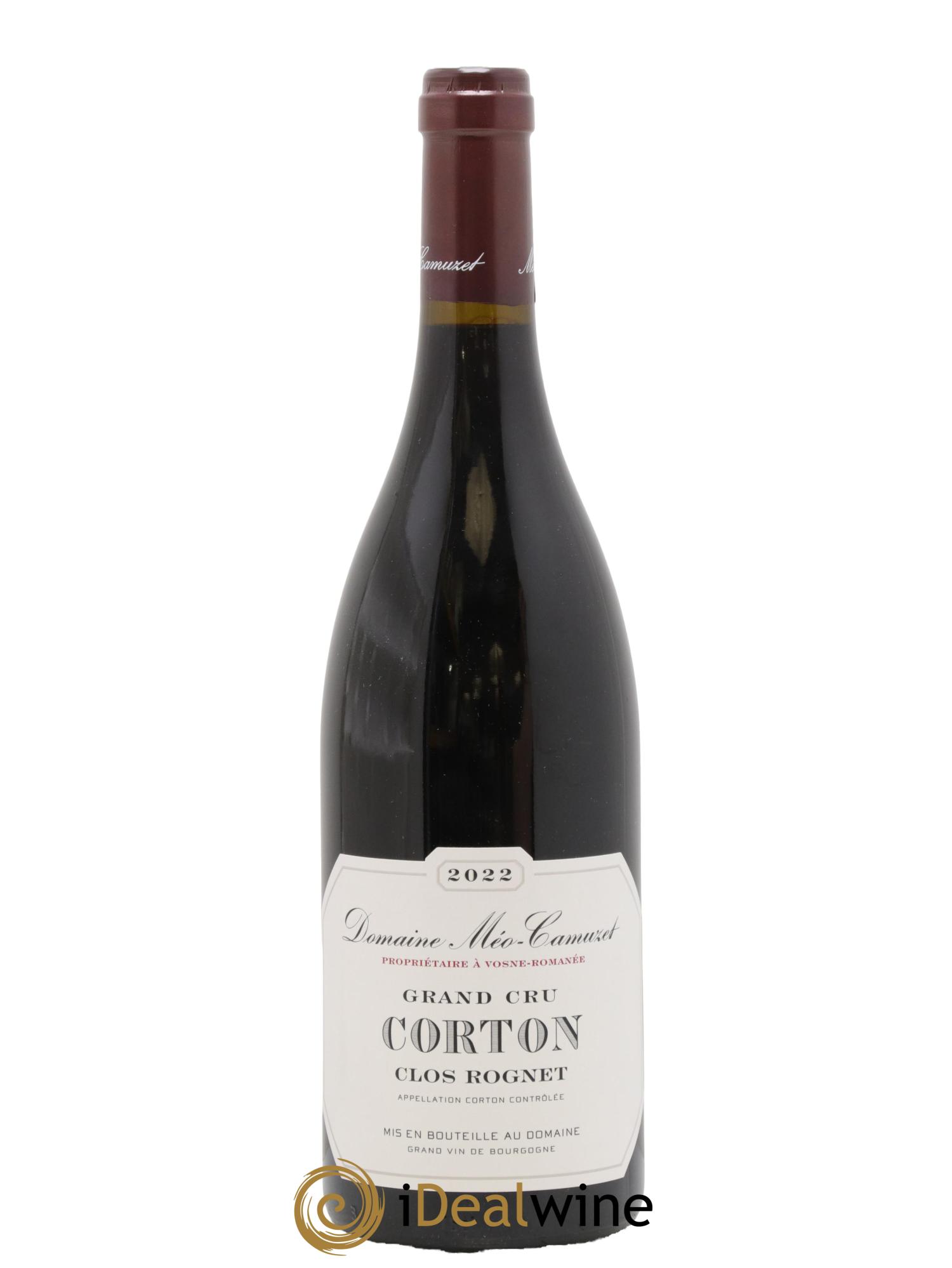 Corton Grand Cru Clos Rognet Méo-Camuzet (Domaine) 2022 - Lot of 1 bottle - 0