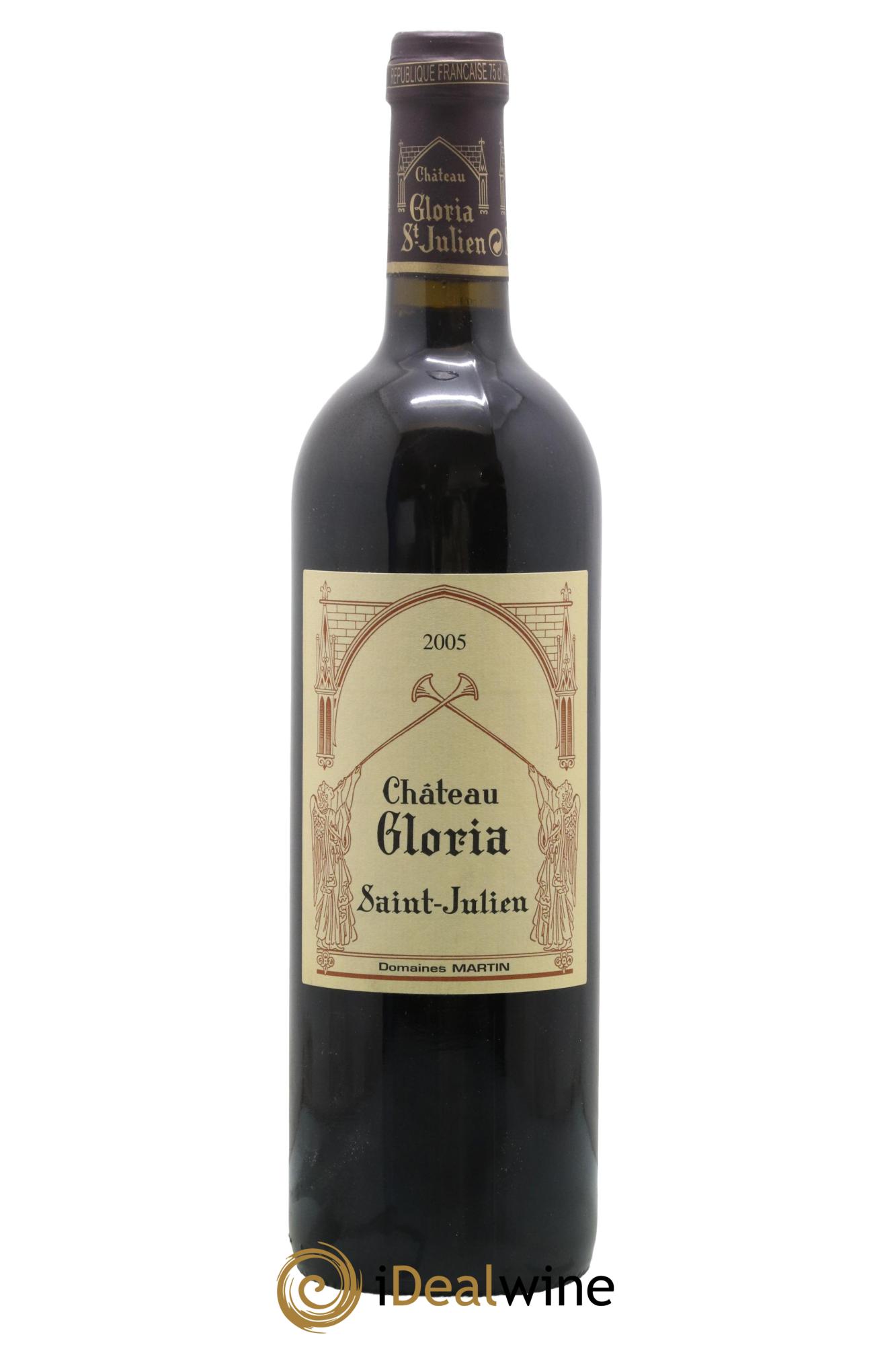 Château Gloria 2005 - Lot de 1 bouteille - 0