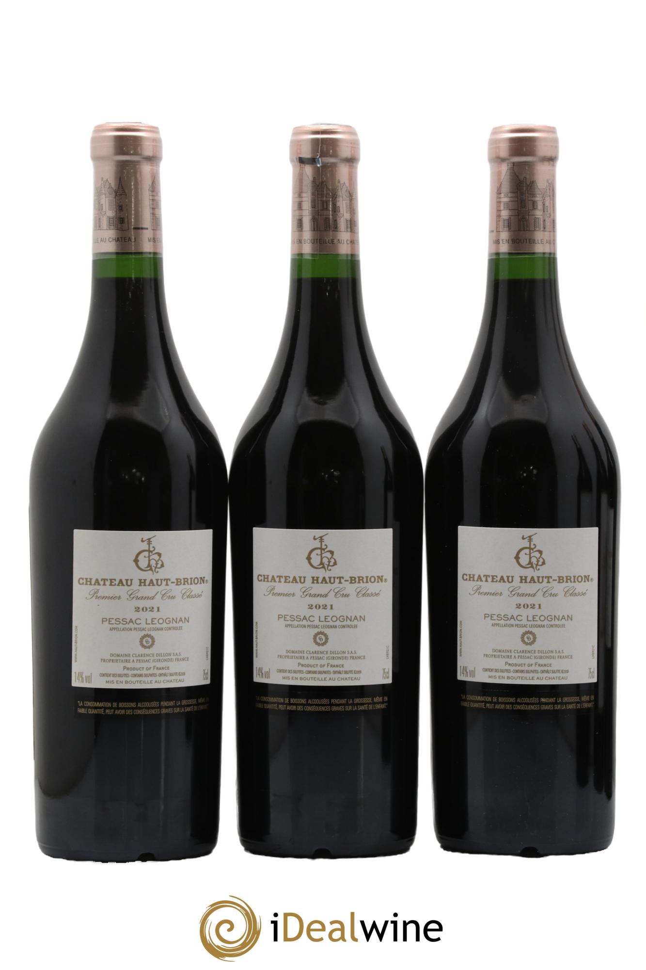 Château Haut Brion 1er Grand Cru Classé 2021 - Lotto di 6 bottiglie - 4