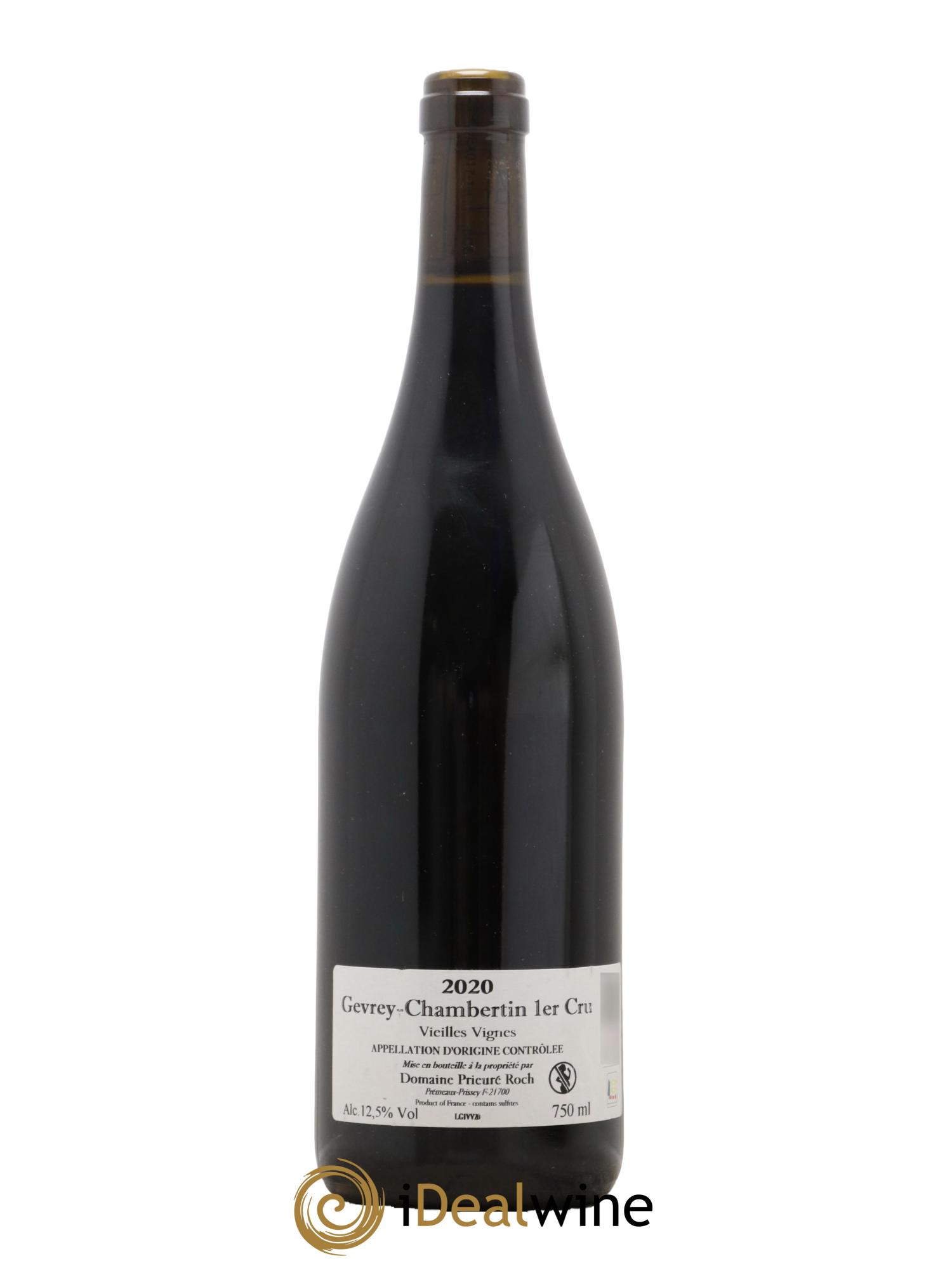 Gevrey-Chambertin 1er Cru Vieilles Vignes Prieuré Roch 2020 - Lot de 1 bouteille - 1