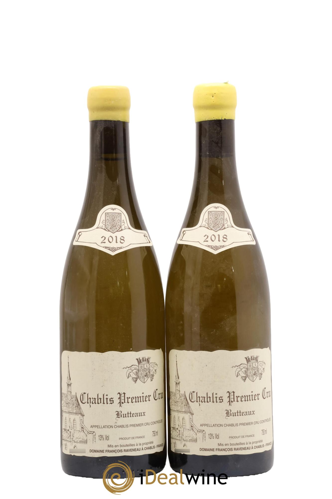 Chablis 1er Cru Butteaux Raveneau (Domaine) 2018 - Posten von 2 Flaschen - 0